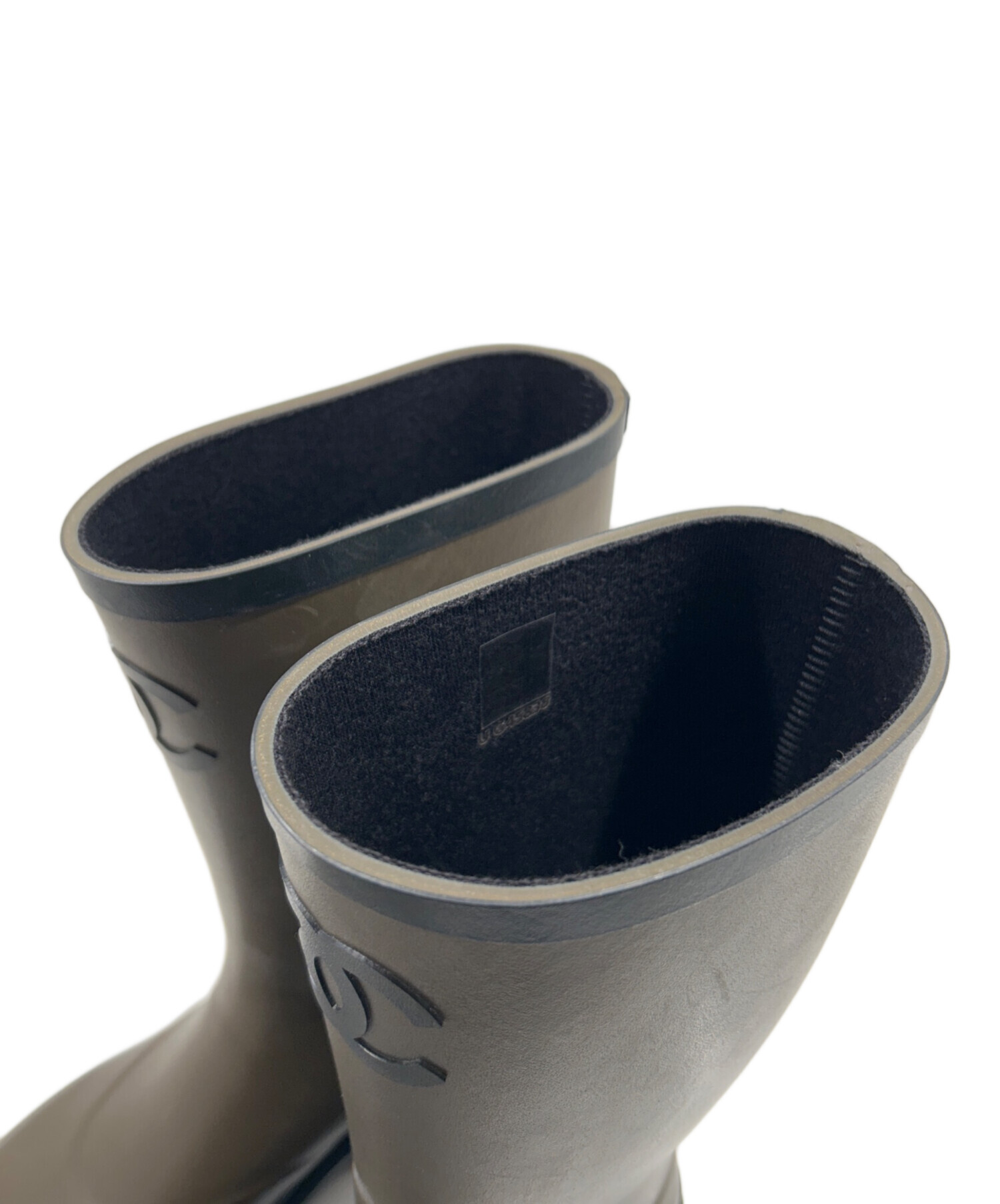 中古・古着通販】CHANEL (シャネル) ココマークロングレインブーツ