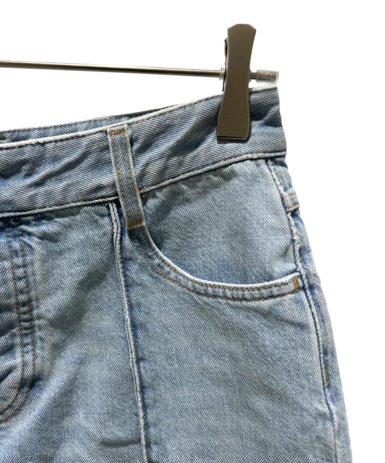 中古・古着通販】BOTTEGA VENETA (ボッテガベネタ) ブルーカーブド