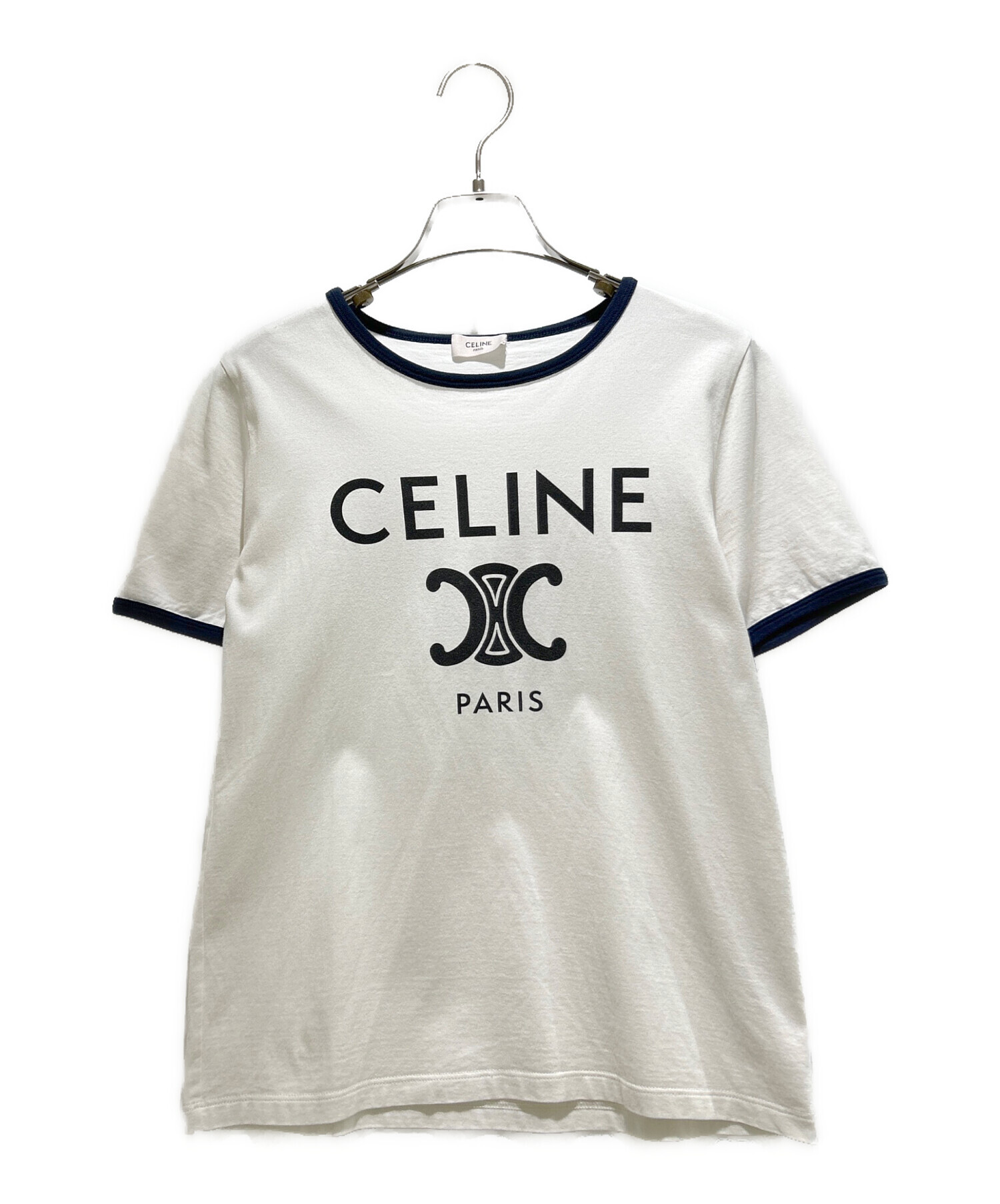 激レア！CELINE(セリーヌ)限定Tシャツ　タグ付 CELINE(セリーヌ) ロゴTシャツ2X681671Q 2X681671Q ブラック サイズ