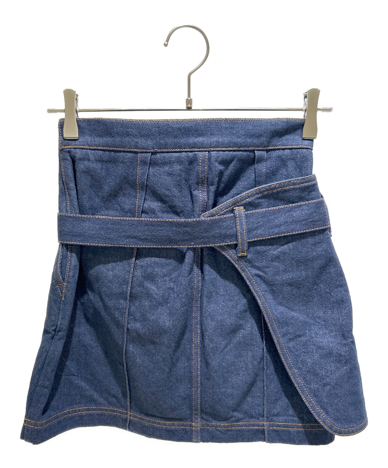 中古・古着通販】FENDI (フェンディ) レイヤードデニムスカート