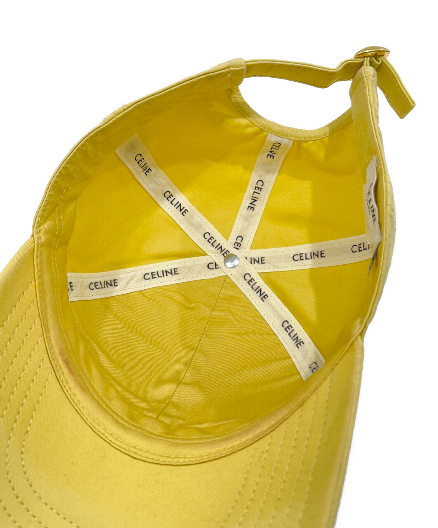 中古・古着通販】CELINE (セリーヌ) ロゴ刺繍入り ベースボール