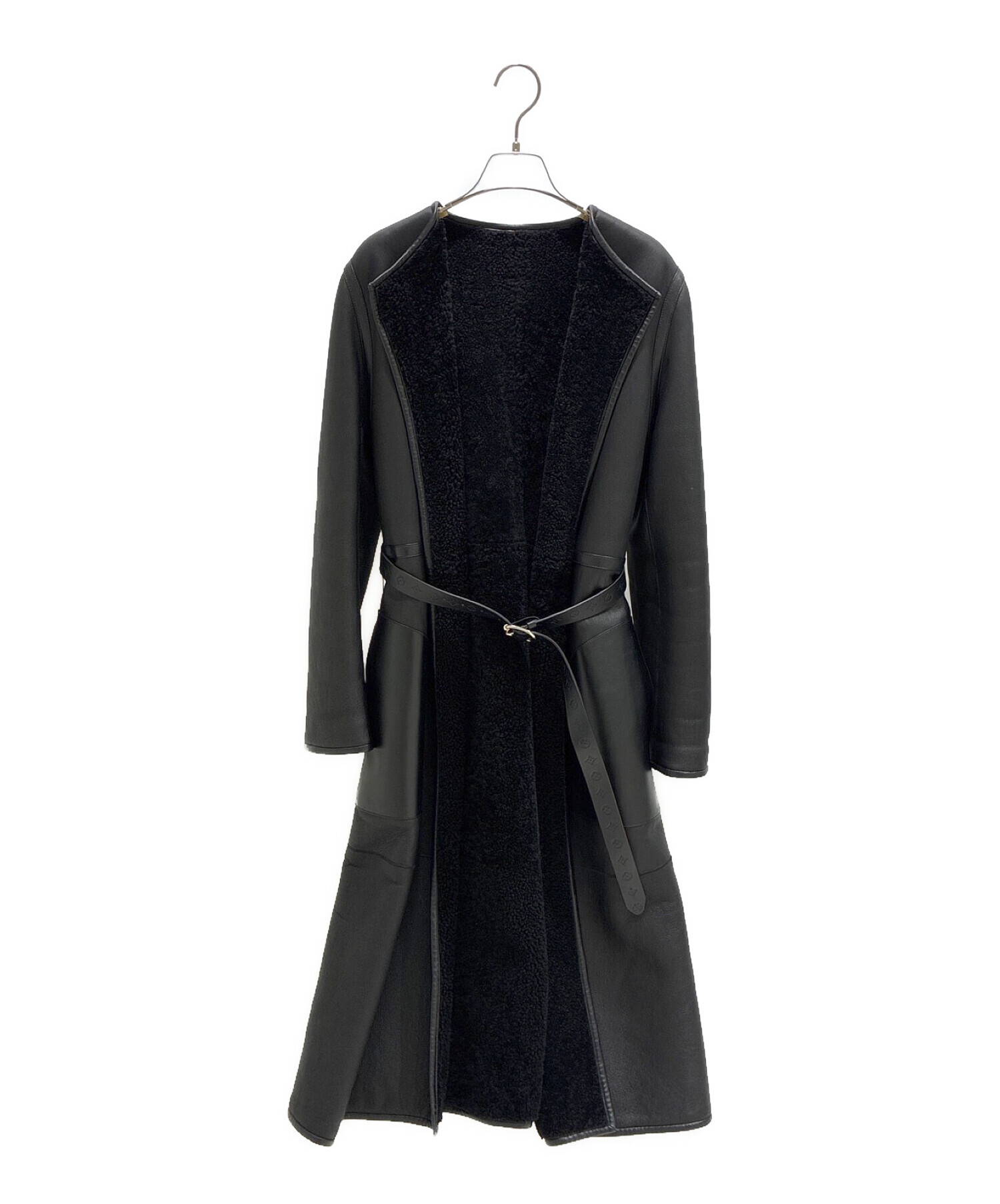 #新品未使用#リバーシブル・ウォッシャブルエコムートンロングジレ 中古・古着通販】LOUIS VUITTON (ルイ ヴィトン) リバーシブルムートン