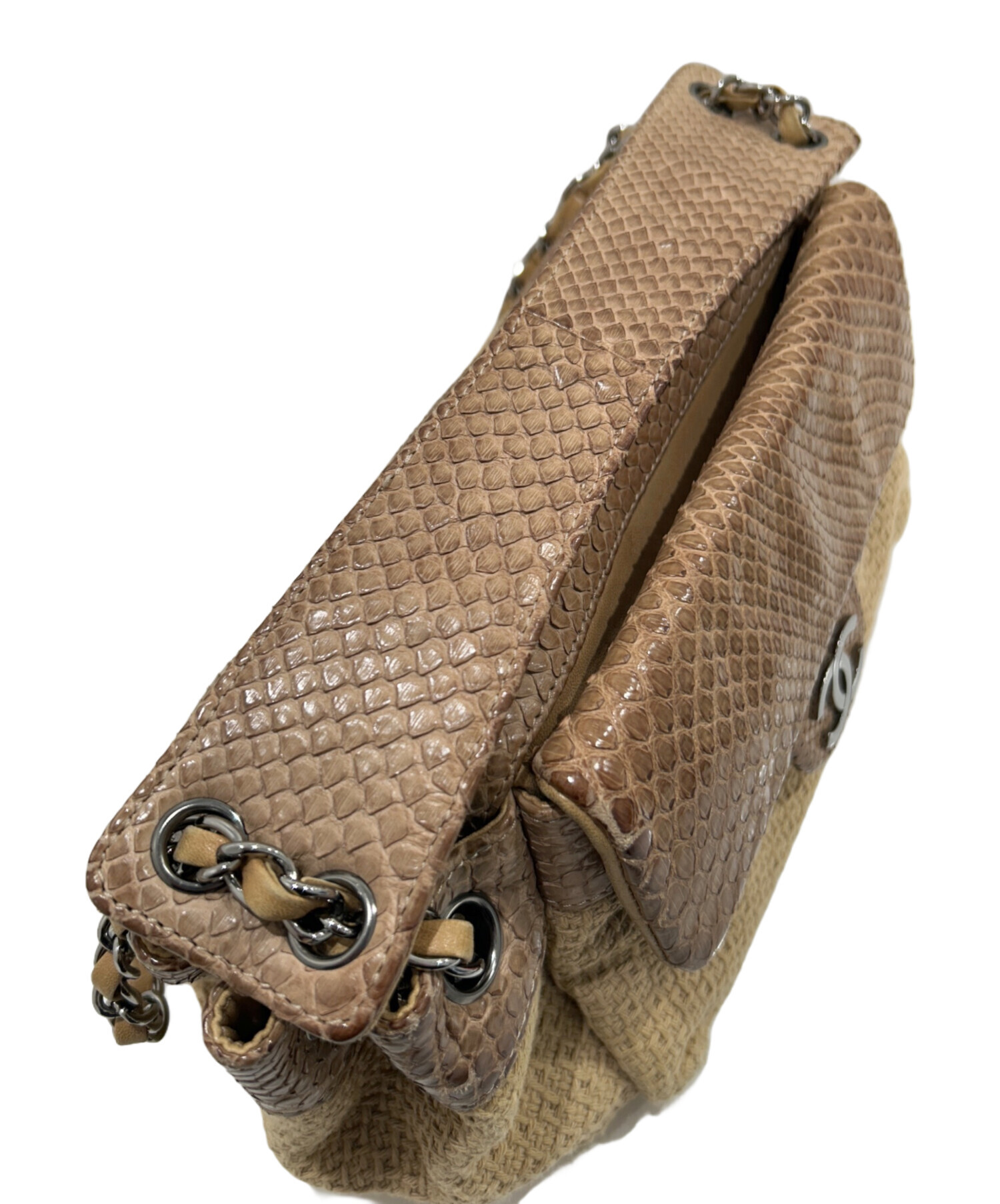 中古・古着通販】CHANEL (シャネル) ココマークチェーンショルダー