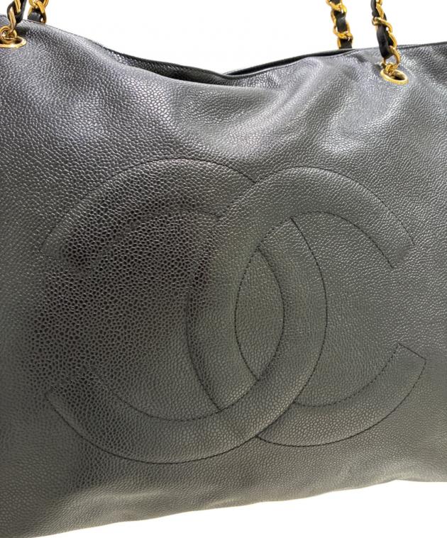 中古・古着通販】CHANEL (シャネル) ラージココマークトートバッグ