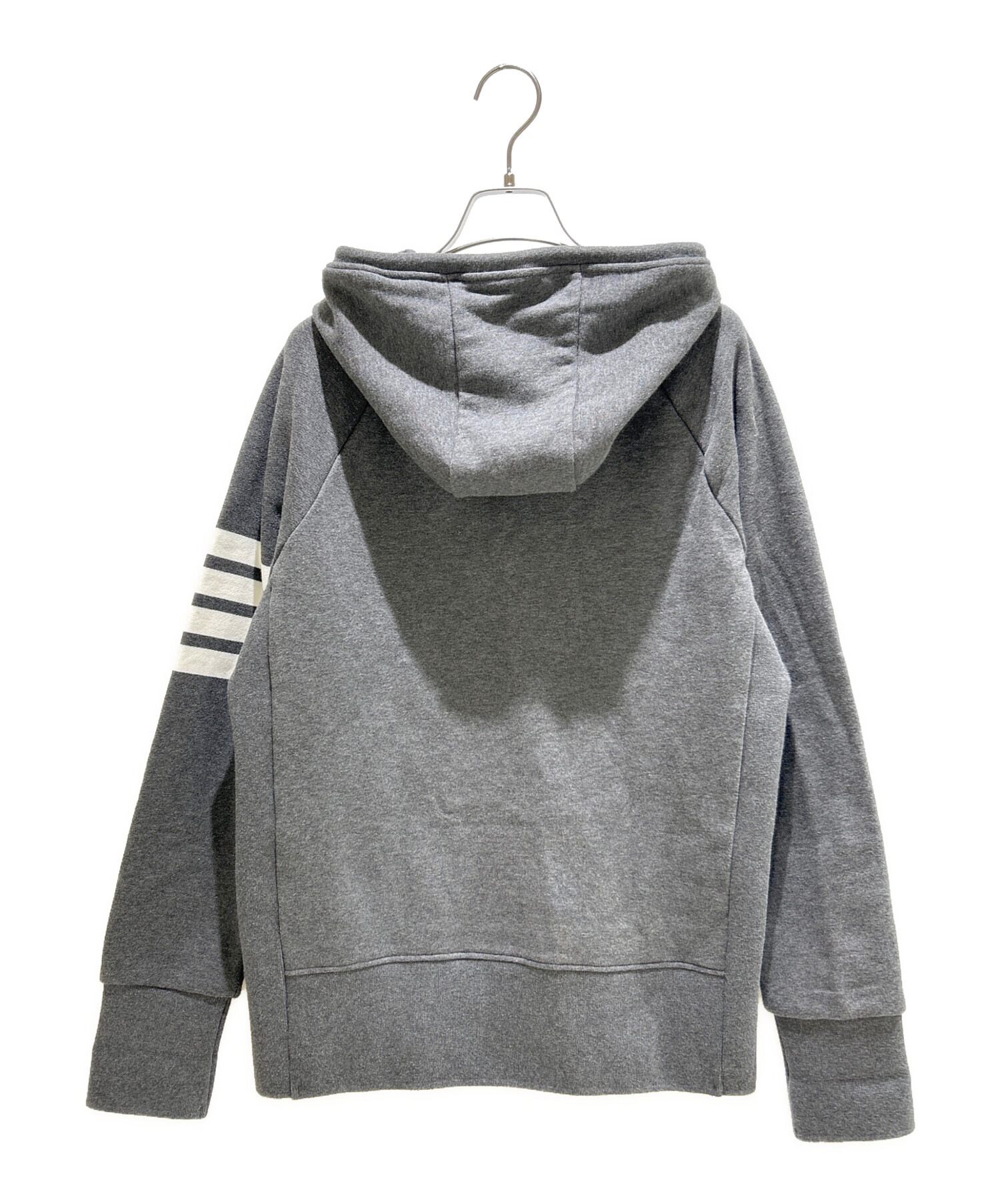 美品 THOM BROWNE パーカー セットアップ チェック グレー 日本製 美品 THOM BROWNE パーカー セットアップ チェック グレー 日本製