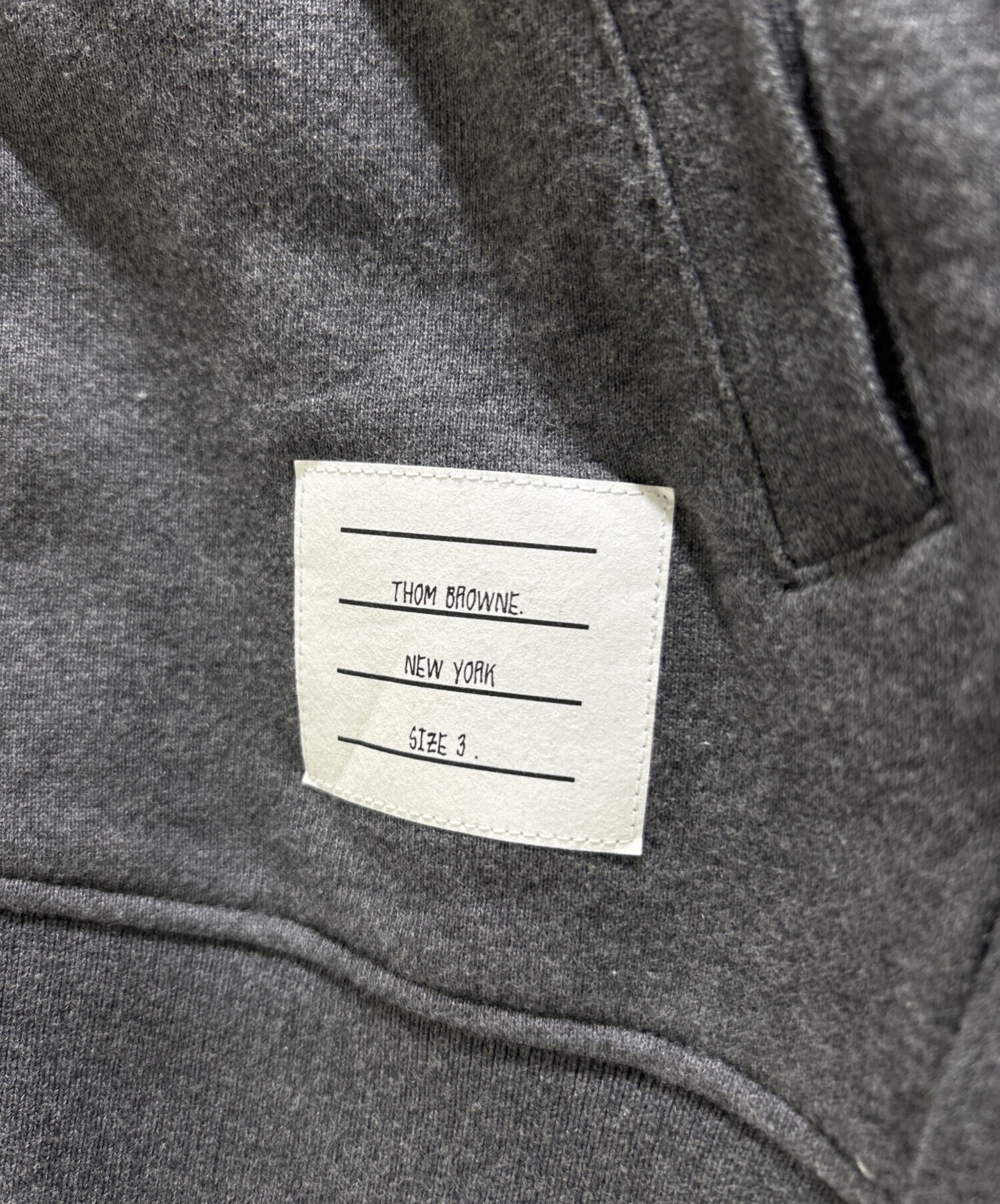 中古・古着通販】Thom Browne (トムブラウン) ジップパーカー NO