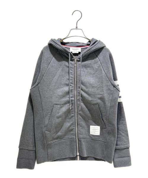 美品 THOM BROWNE パーカー セットアップ チェック グレー 日本製 美品 THOM BROWNE パーカー セットアップ チェック グレー 日本製