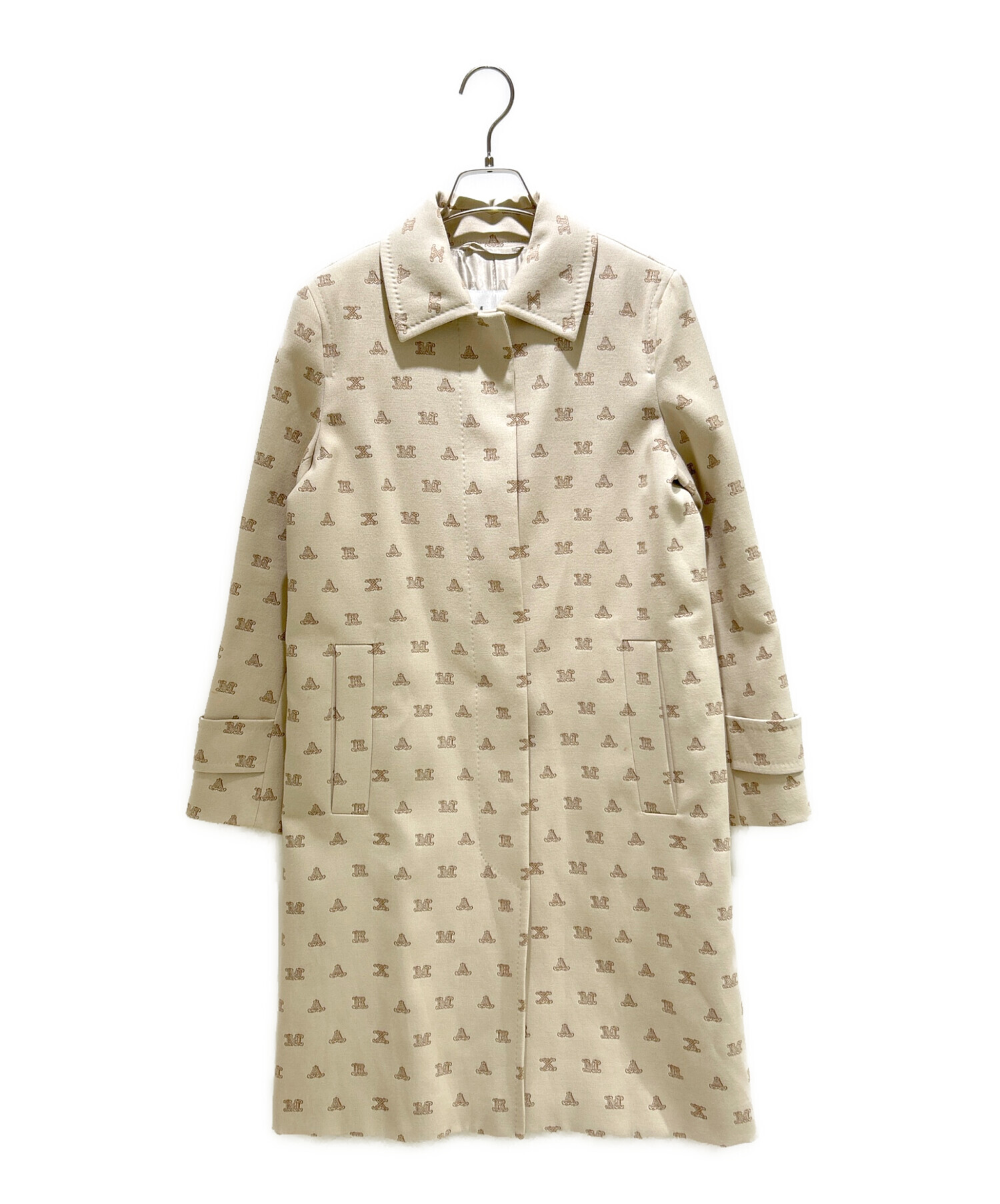 中古・古着通販】MaxMara (マックスマーラ) ステンカラーコート 