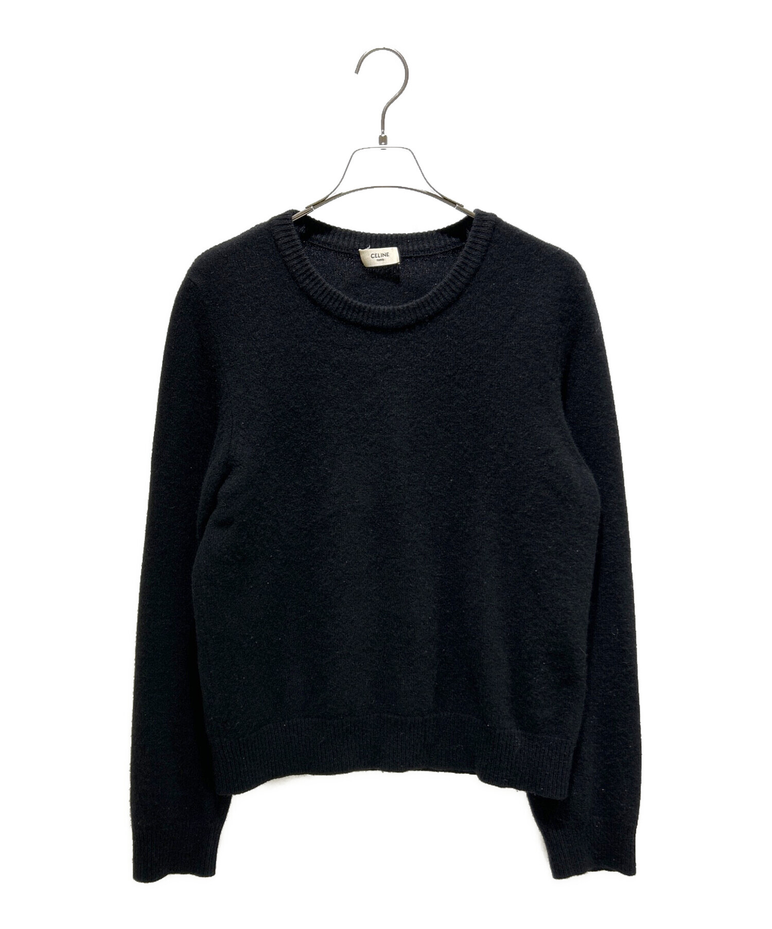 中古・古着通販】CELINE (セリーヌ) カシミヤクルーネックニット