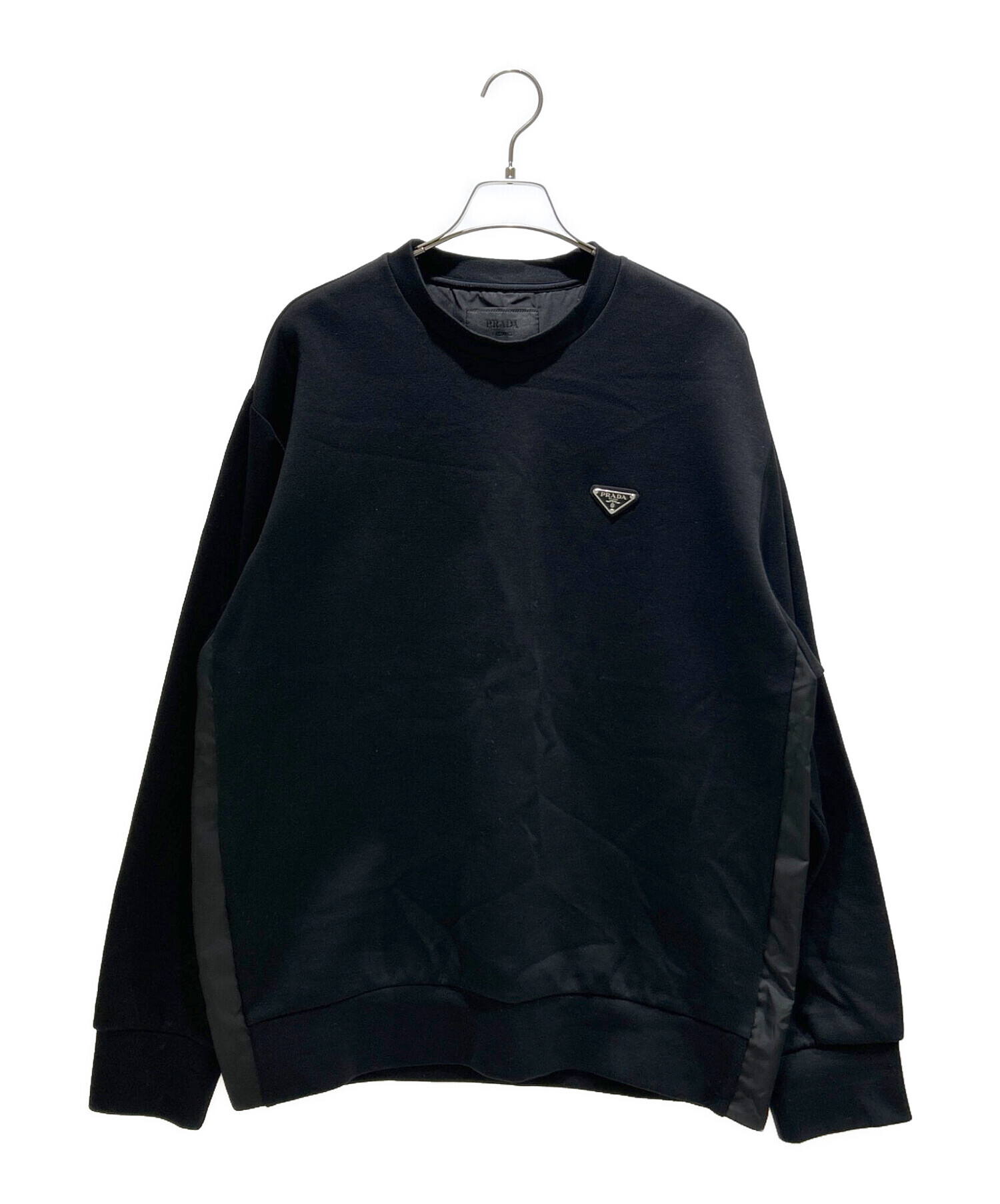 中古・古着通販】PRADA (プラダ) トライアングルロゴスウェットシャツ