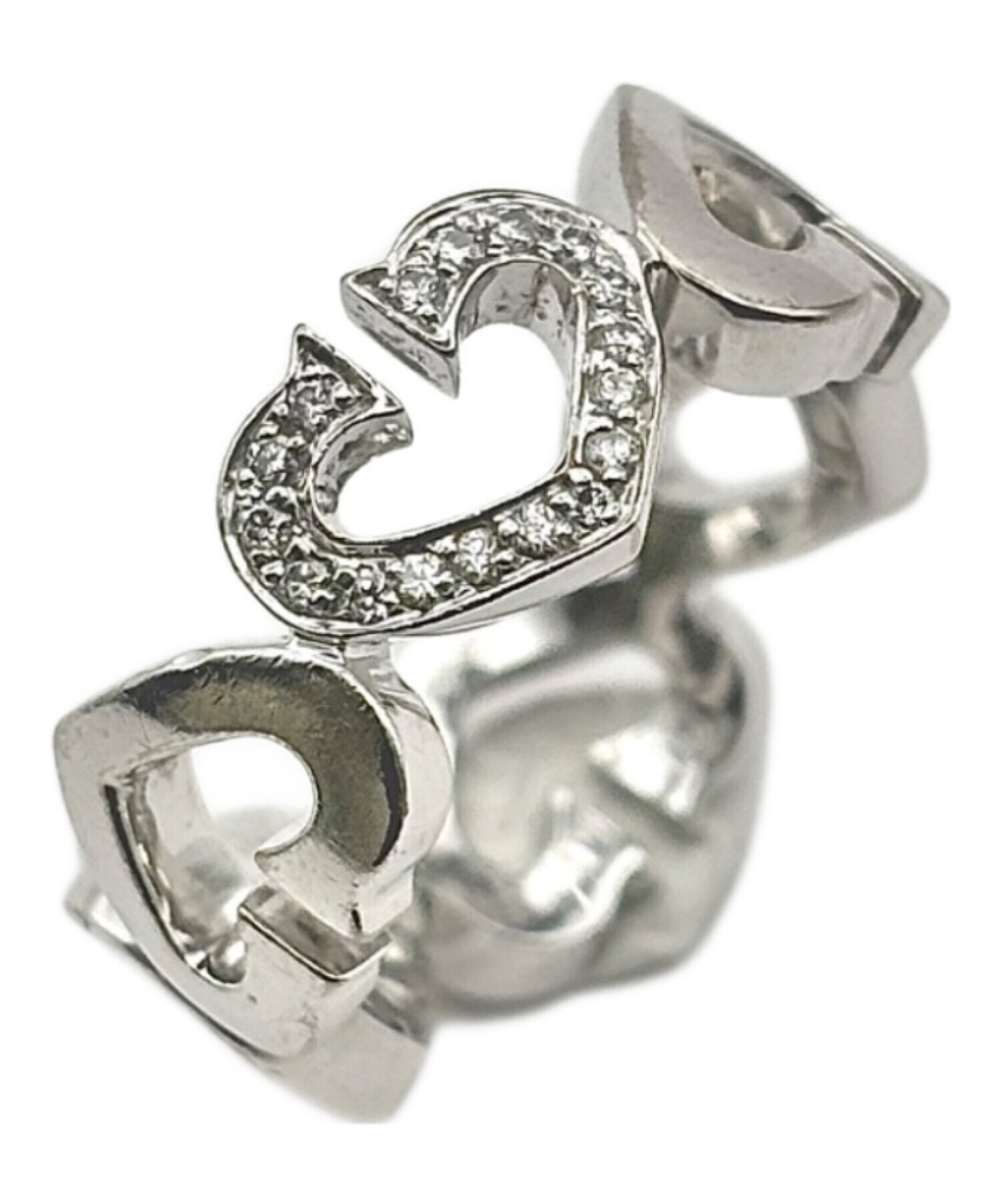 中古・古着通販】Cartier (カルティエ) C Heart Ring Cハートリング