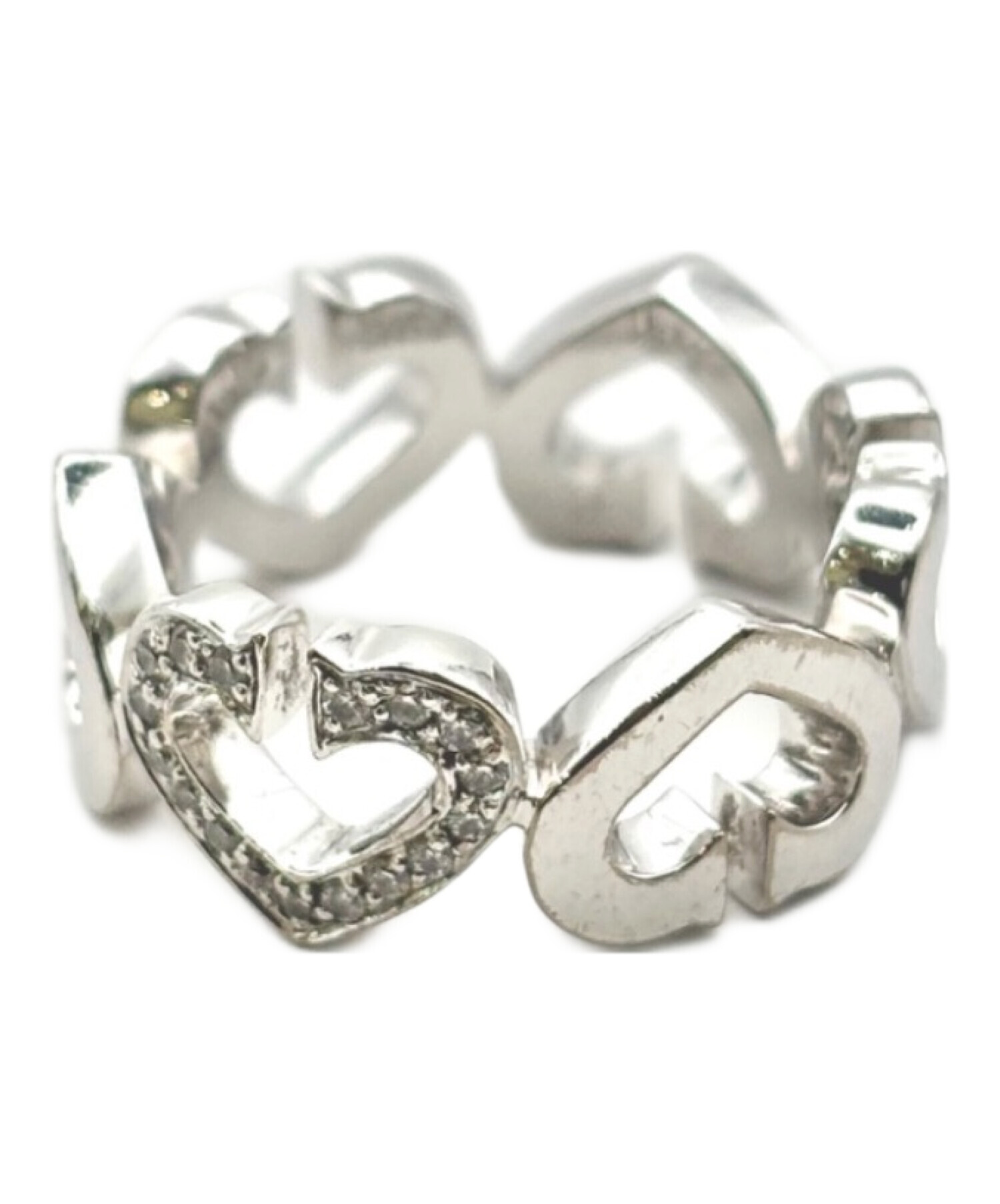 中古・古着通販】Cartier (カルティエ) C Heart Ring Cハートリング 