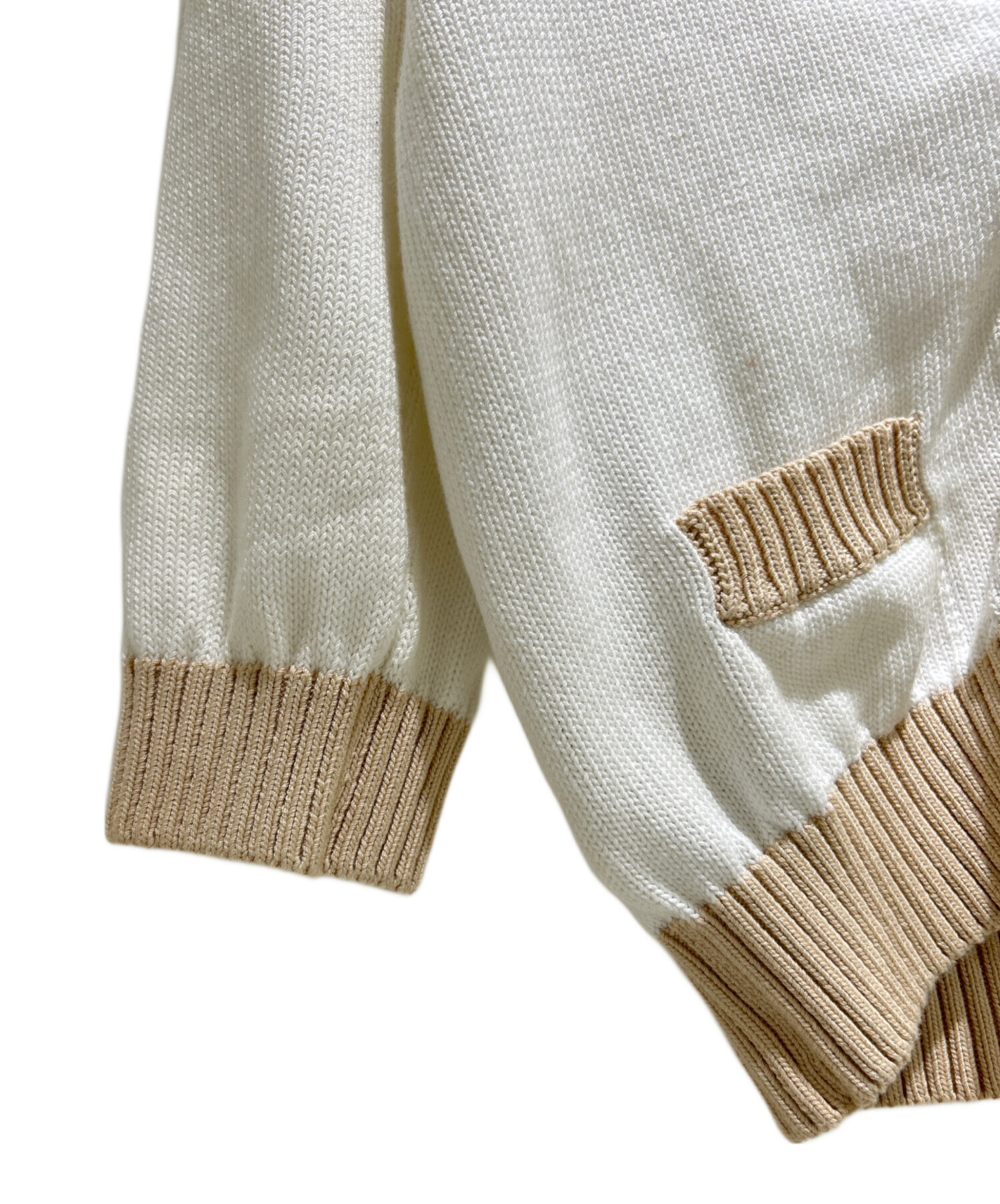 中古・古着通販】PRADA (プラダ) クロップドコットン カーディガン