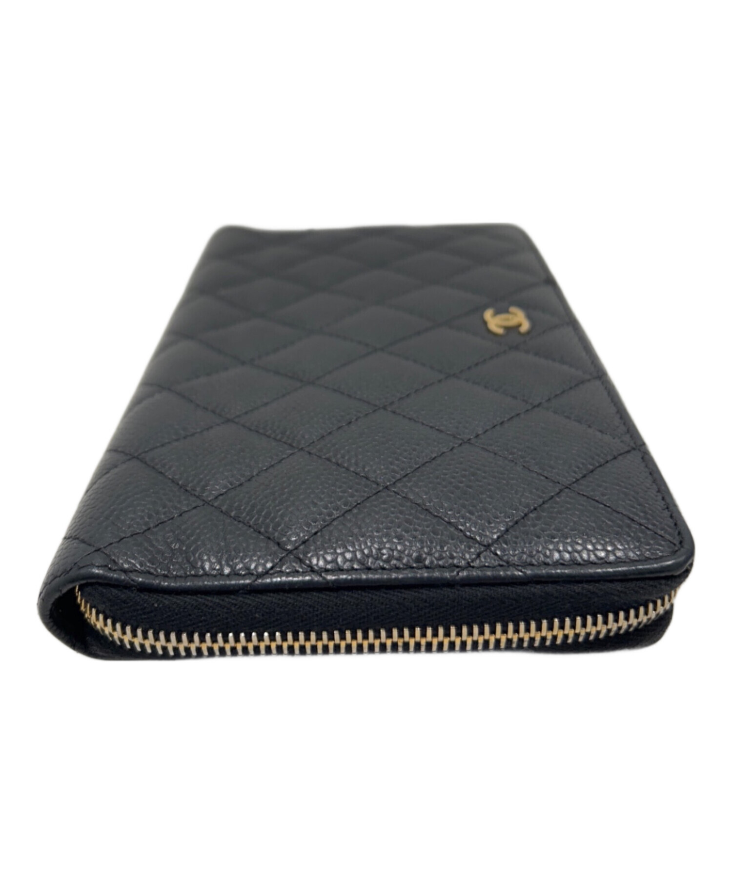 【希少】CHANEL シャネル マトラッセ ラウンドファスナー オーガナイザー 中古・古着通販】CHANEL (シャネル) マトラッセオーガナイザー