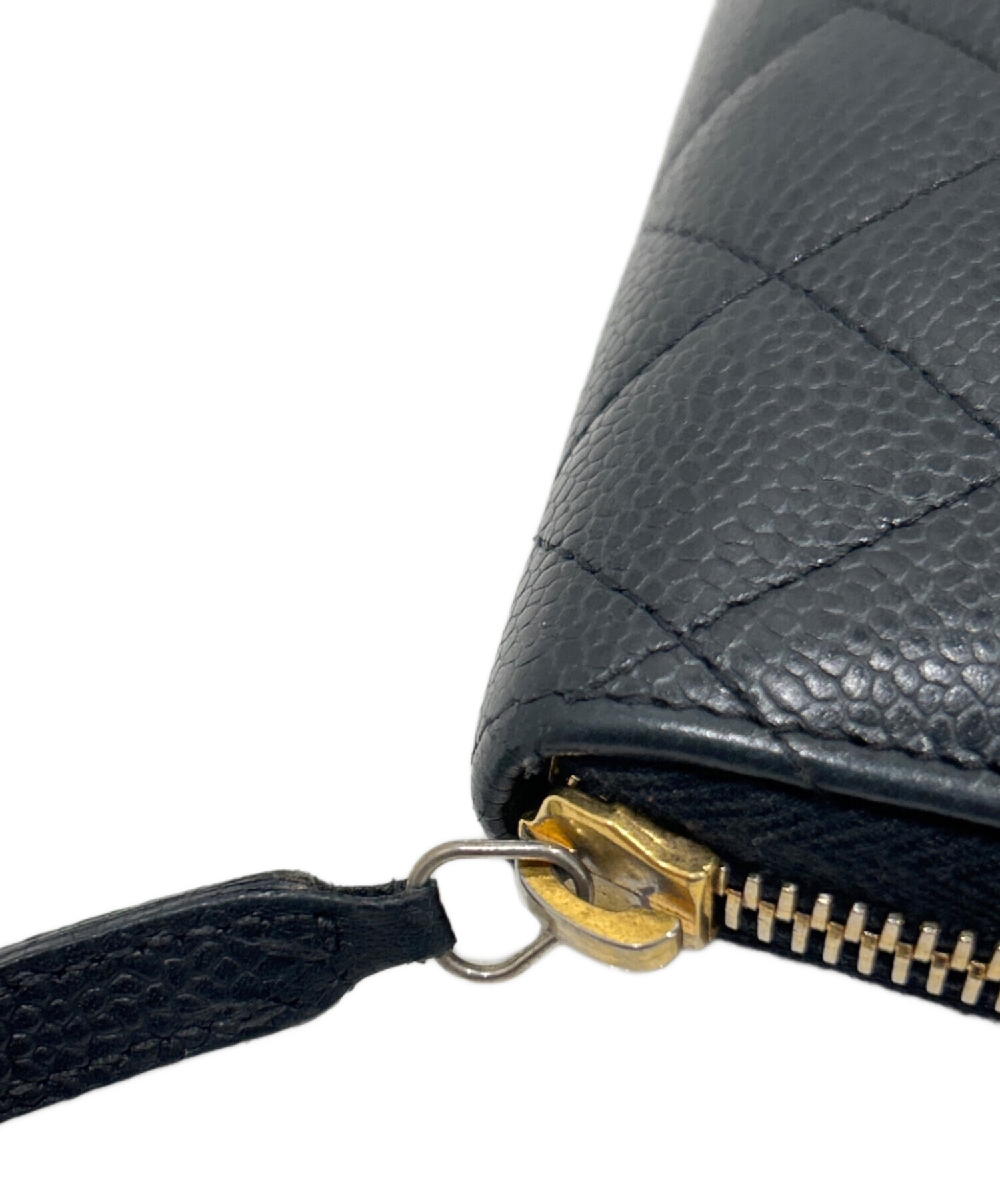 フォロー割CHANEL シャネル マトラッセ オーガナイザー ラウンドファスナー 中古・古着通販】CHANEL (シャネル) マトラッセオーガナイザー