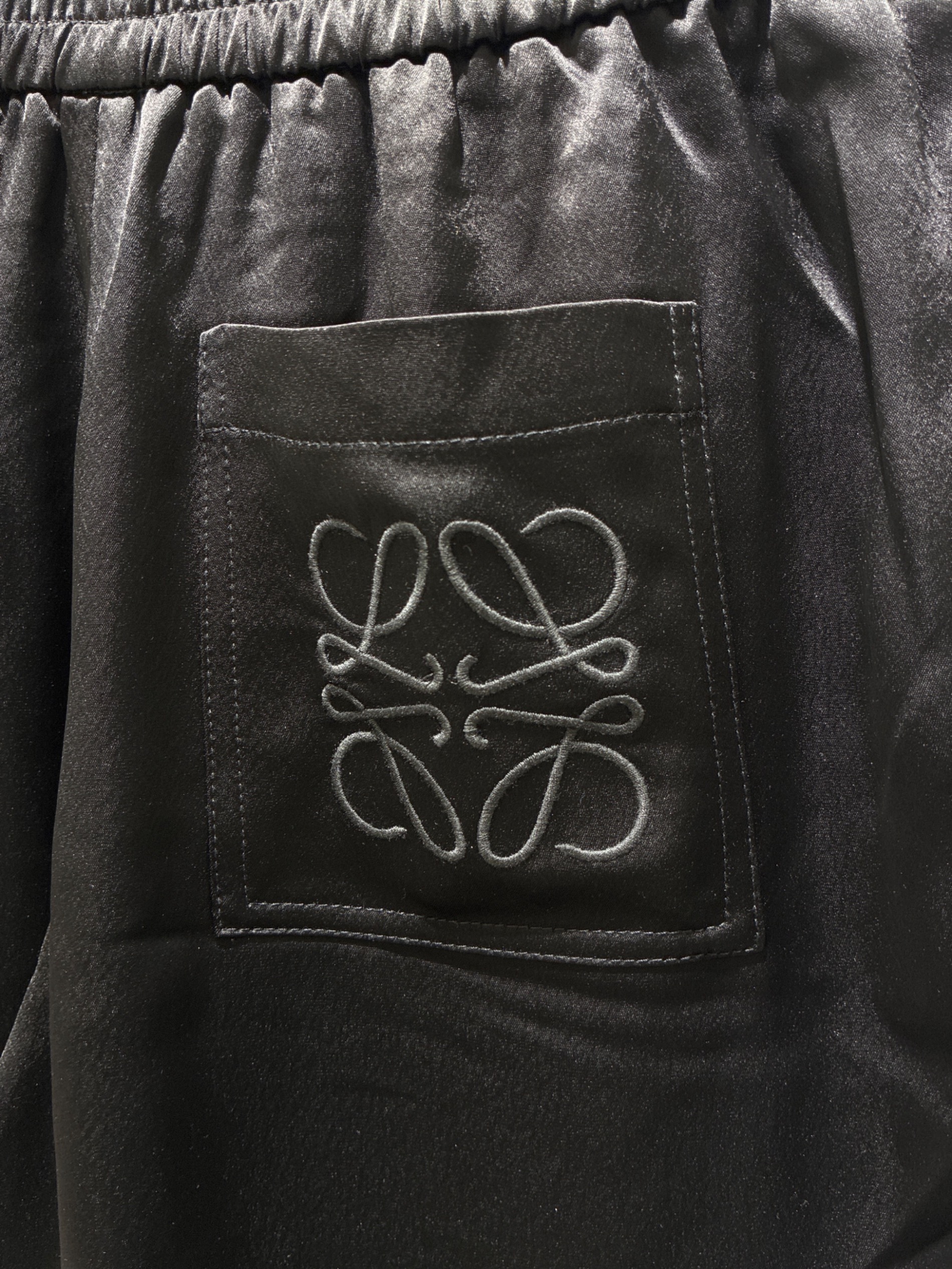 LOEWE ロエベ スラックス レディース 【古着】【中古】 中古・古着通販】LOEWE (ロエベ) アナグラム ポリエステル スラックス