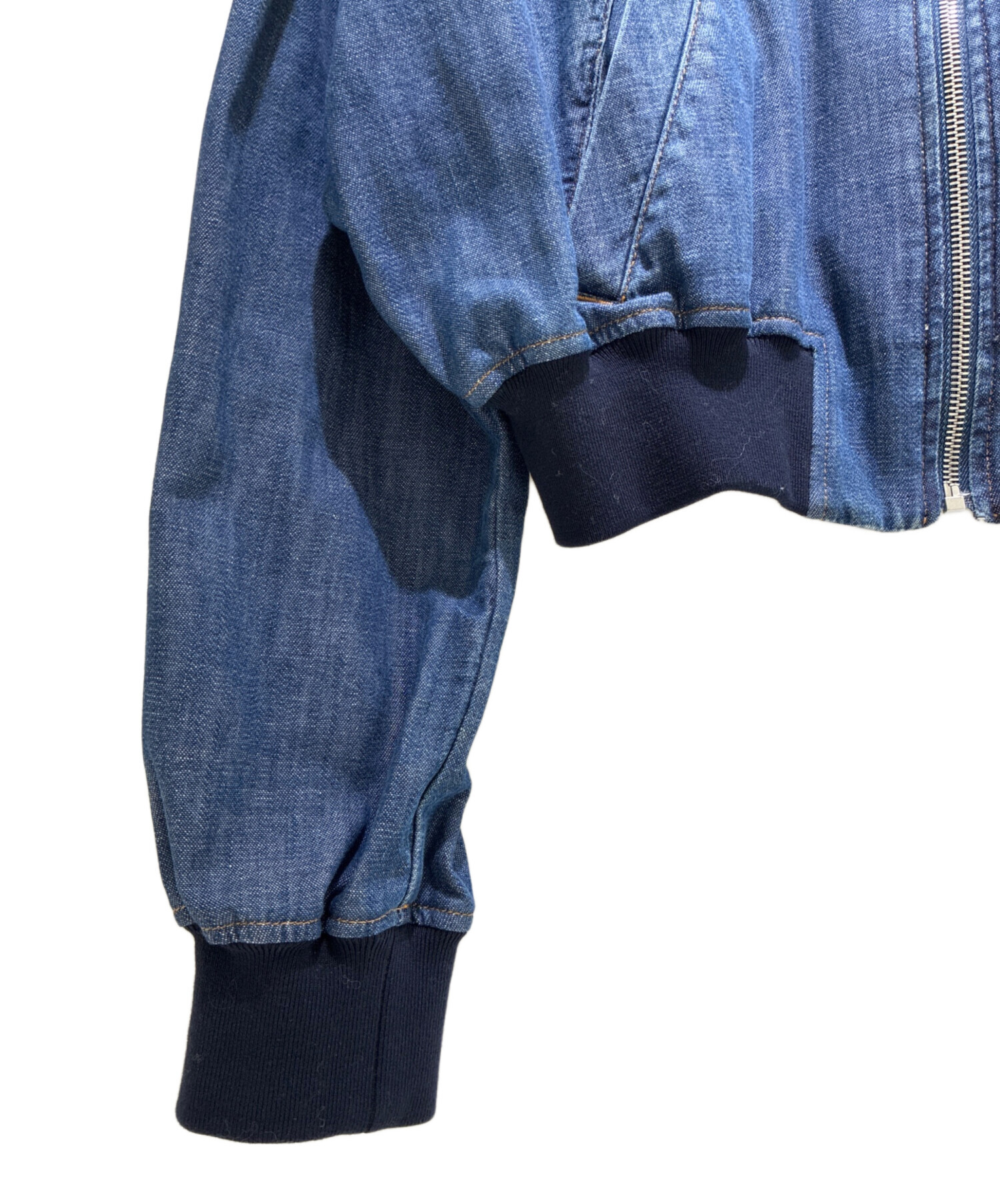 【極美品】LOEWE Jacket デニムジャケット ボンバージャケット 中古・古着通販】LOEWE (ロエベ) Loewe Denim Bomber Jacket 'Washed