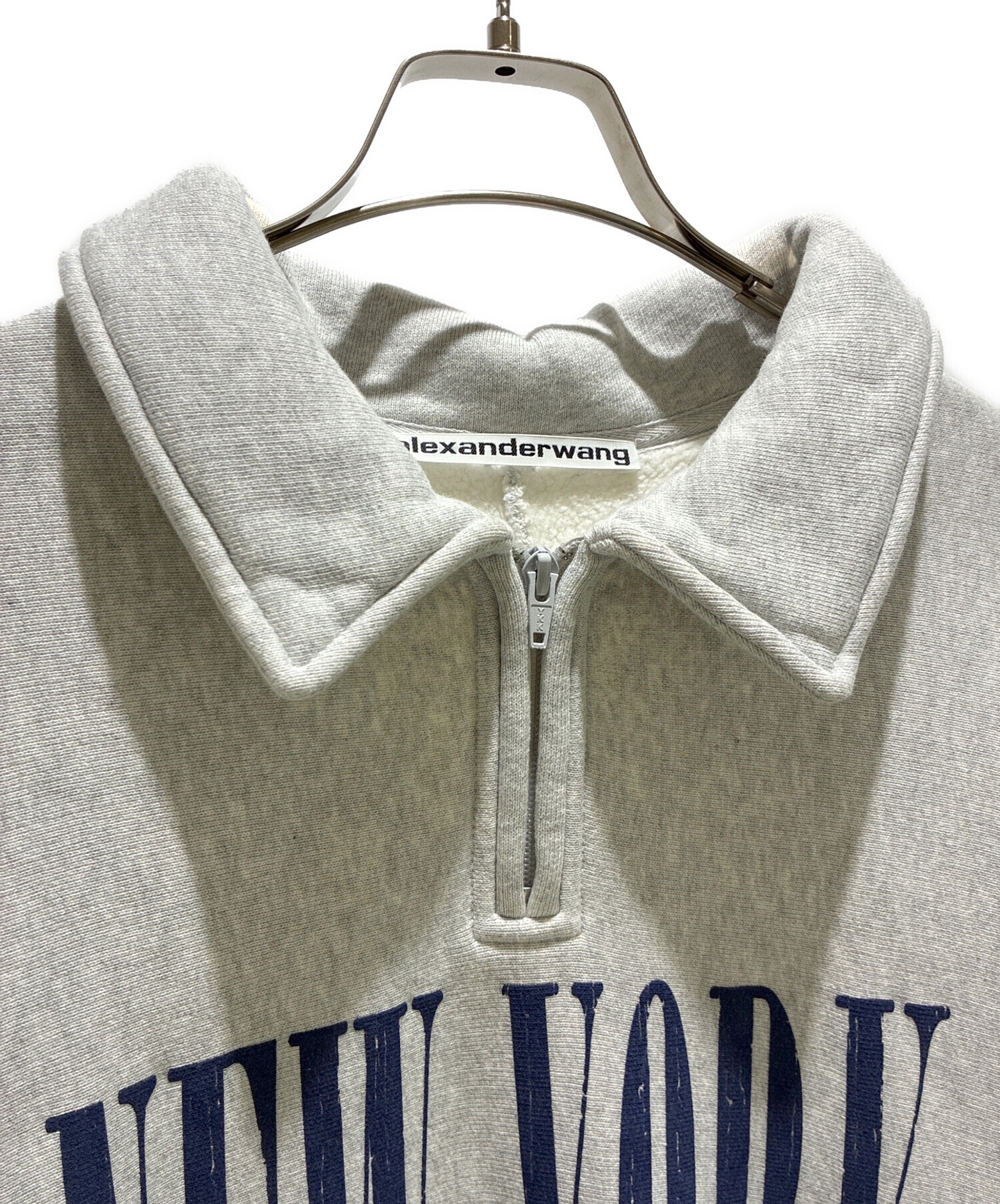 中古・古着通販】ALEXANDER WANG (アレキサンダー・ワン) HALF ZIP 
