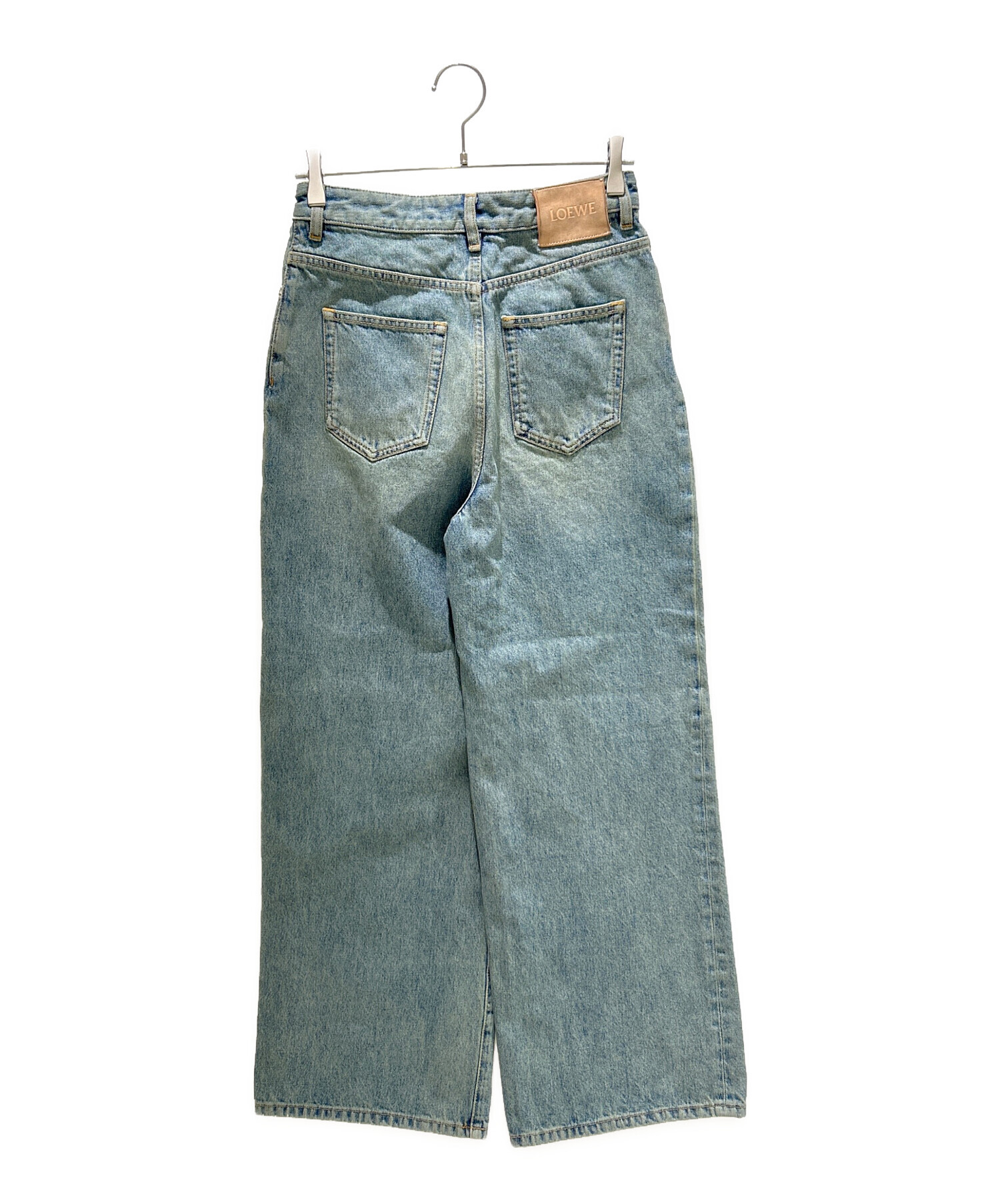中古・古着通販】LOEWE (ロエベ) ハイウエスト ワイドパンツ