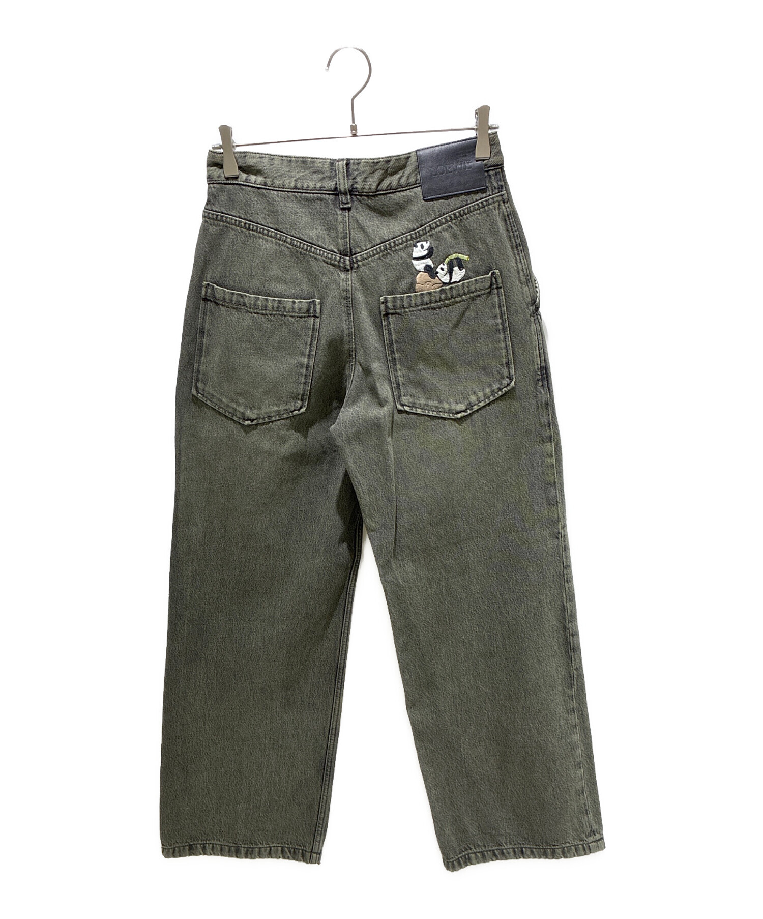 中古・古着通販】LOEWE (ロエベ) SUNA FUJITA デニムパンツ グレー