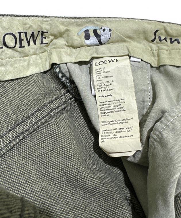 中古・古着通販】LOEWE (ロエベ) SUNA FUJITA デニムパンツ グレー