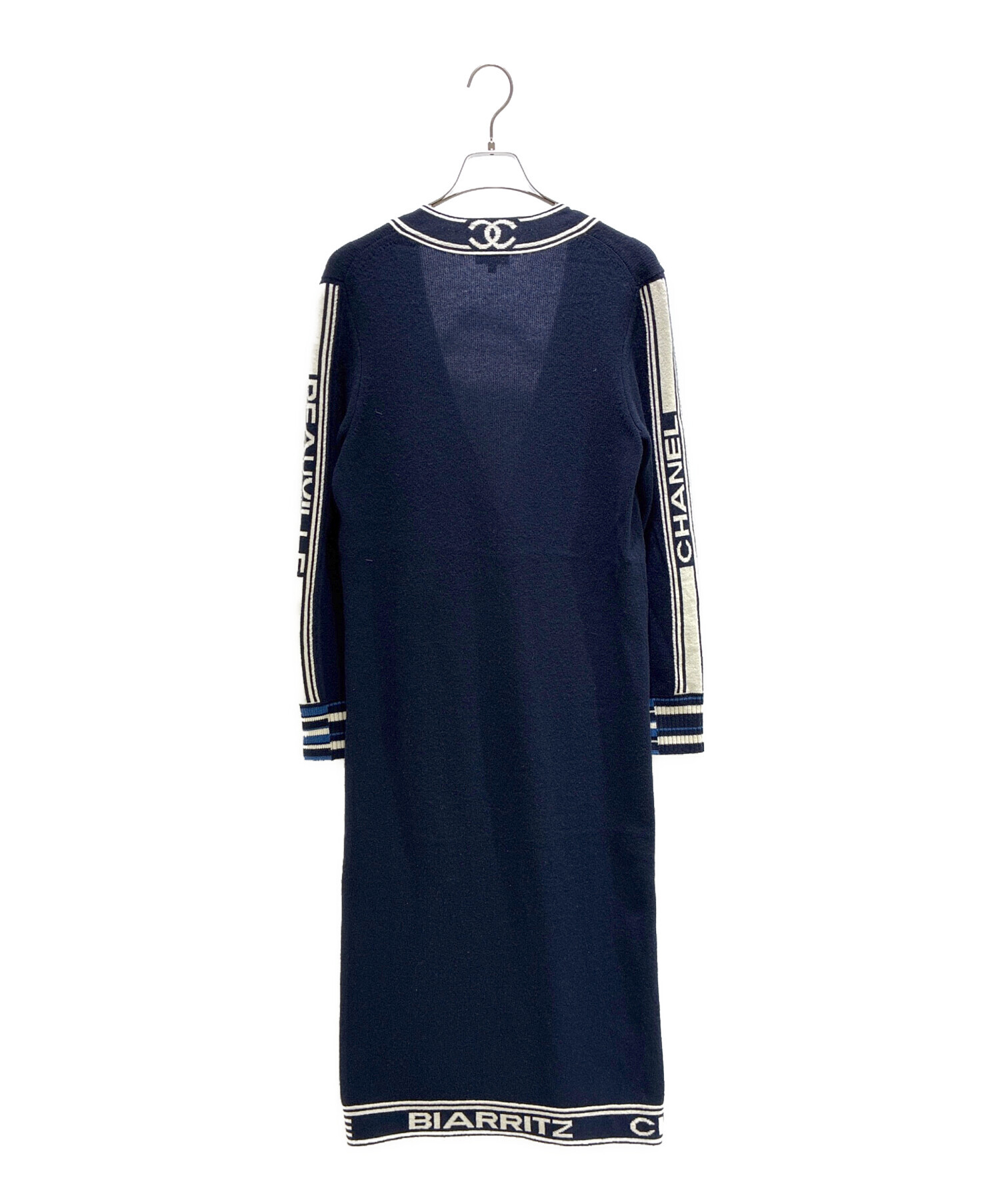 中古・古着通販】CHANEL (シャネル) ロングニットカーディガン