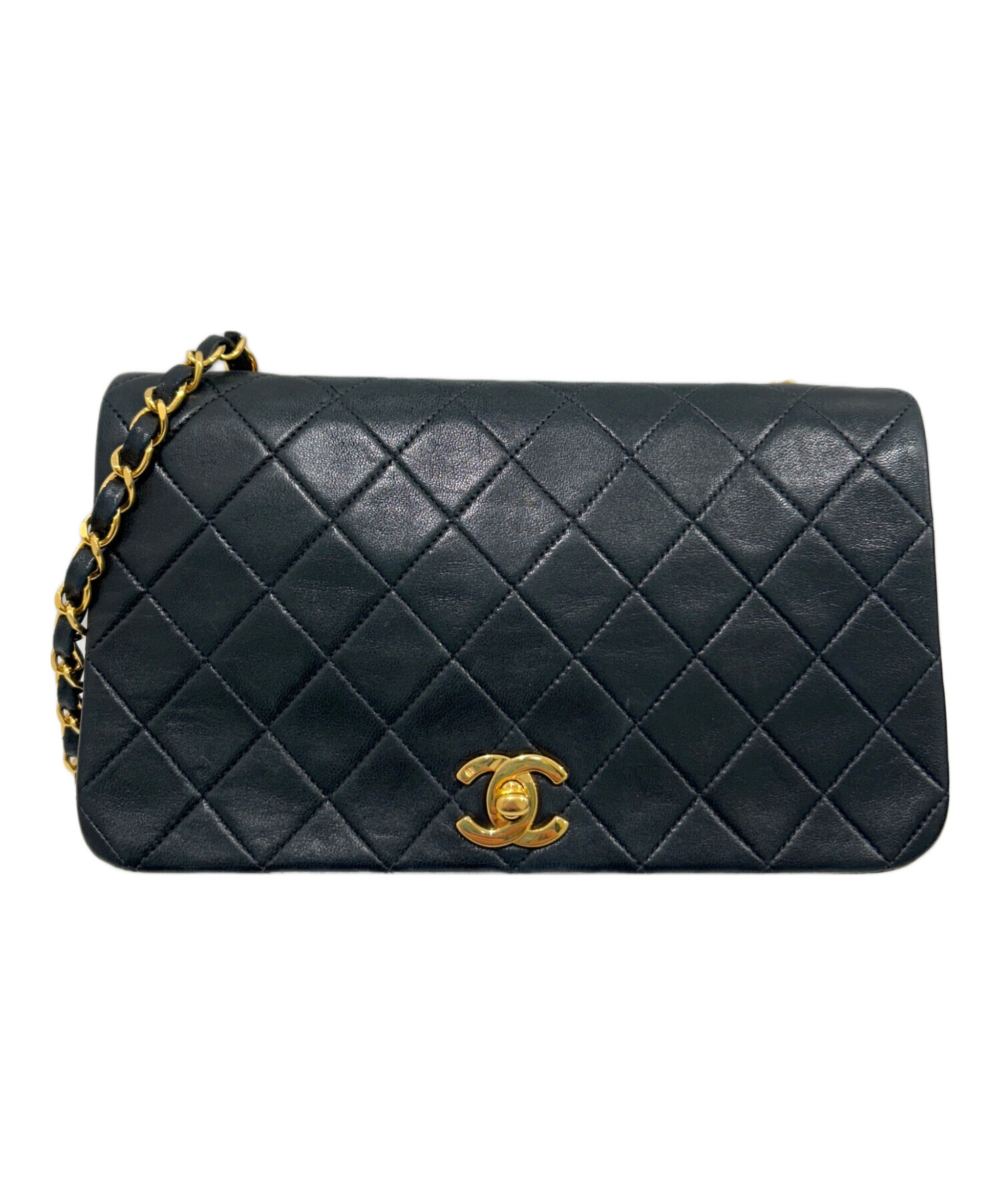 中古・古着通販】CHANEL (シャネル) フルフラップマトラッセショルダー