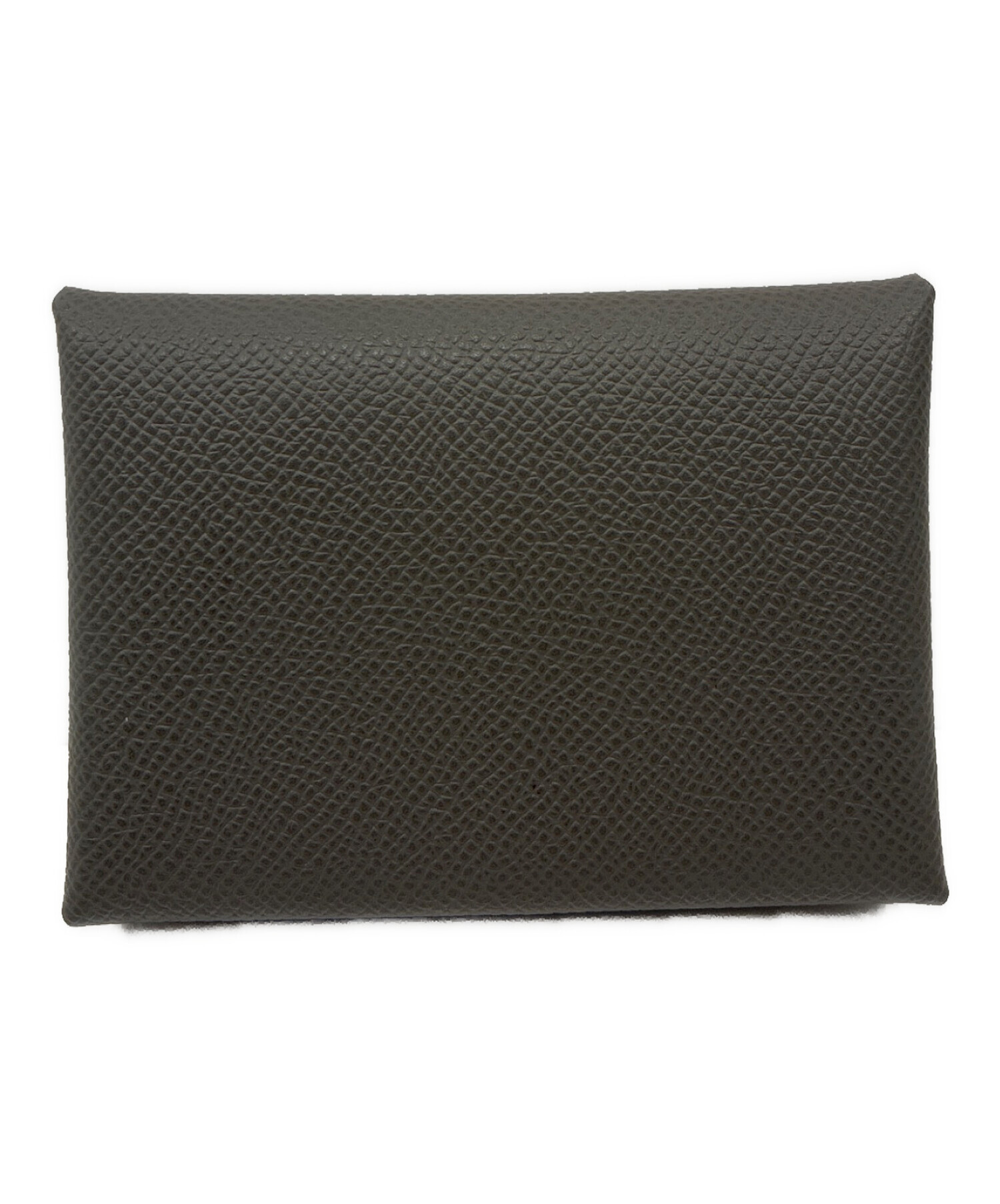 中古・古着通販】HERMES (エルメス) Calvi Duo Card Case Etain 