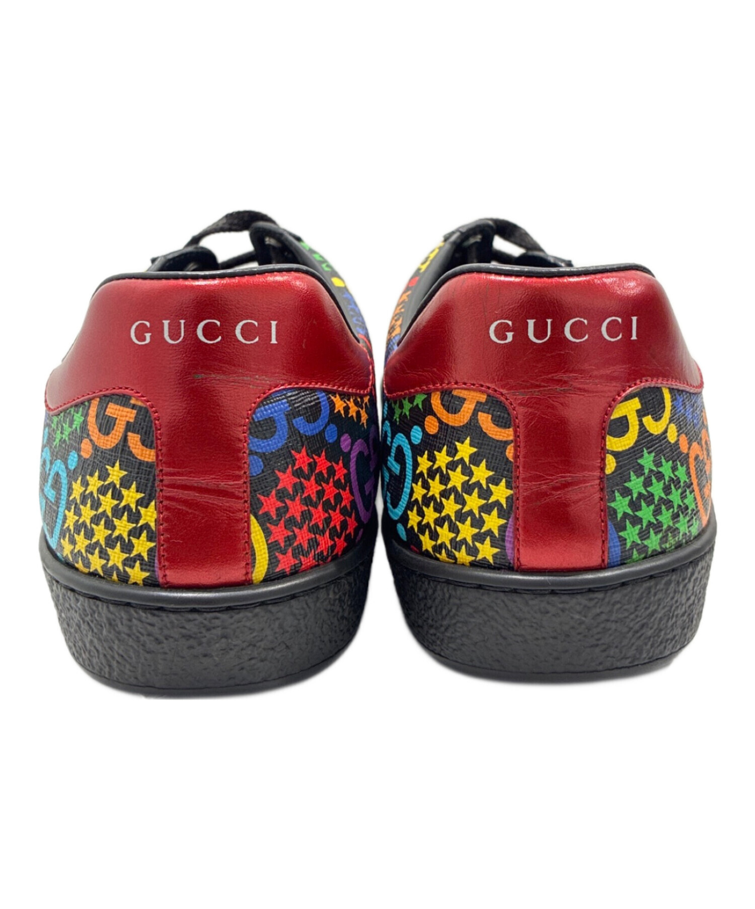 gucci  グッチ　スニーカー中古 中古・古着通販】GUCCI (グッチ) ACE シェリーライン ローカット