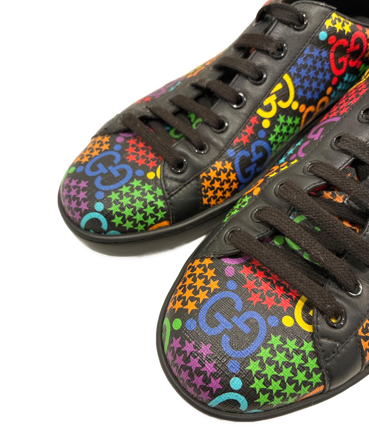 中古・古着通販】GUCCI (グッチ) GG サイケデリック ローカット