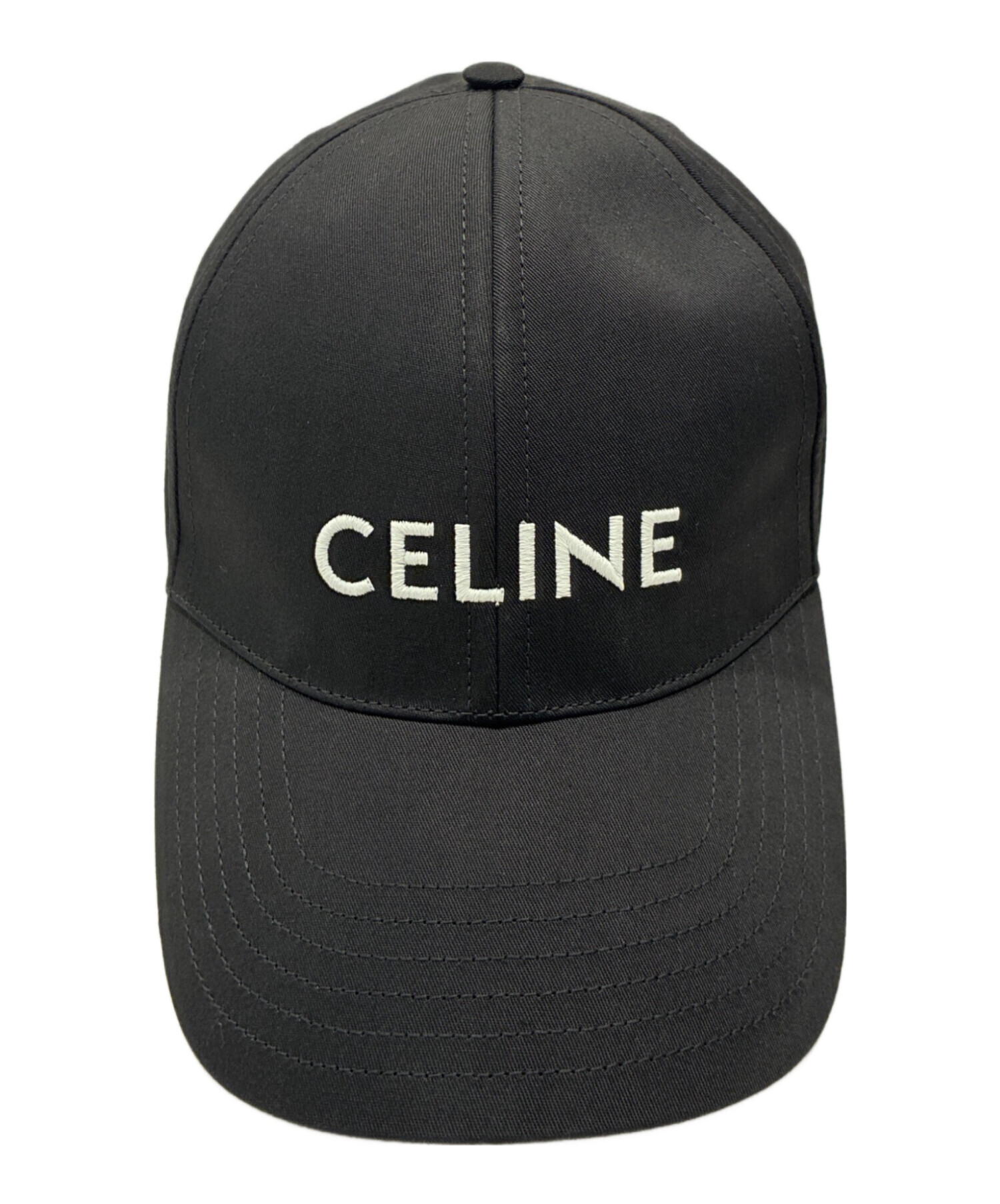 中古・古着通販】CELINE (セリーヌ) ロゴベースボールキャップ