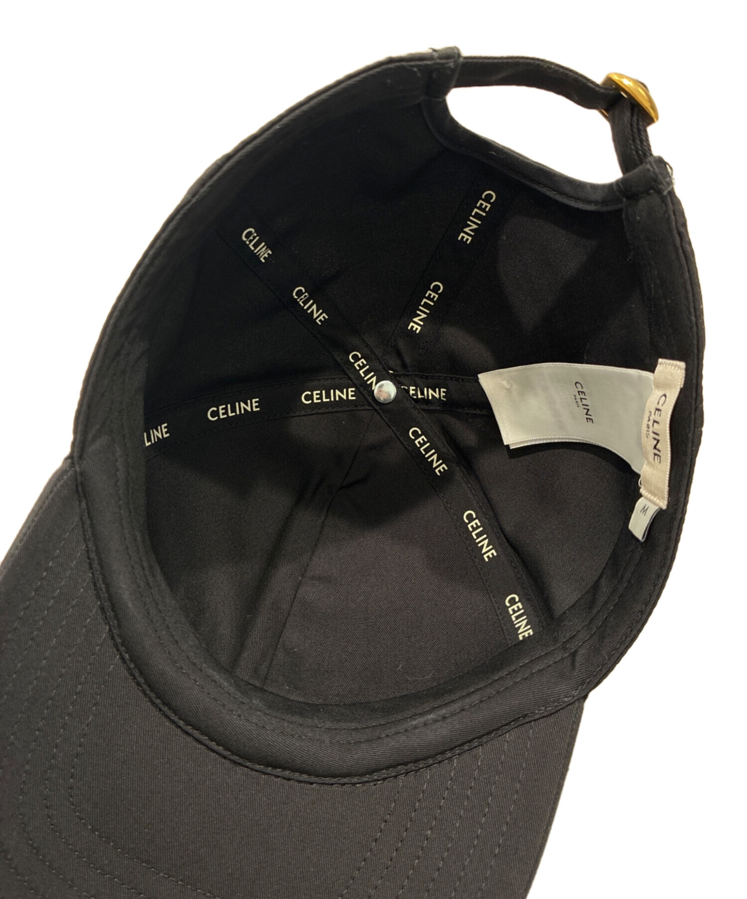 中古・古着通販】CELINE (セリーヌ) ロゴベースボールキャップ