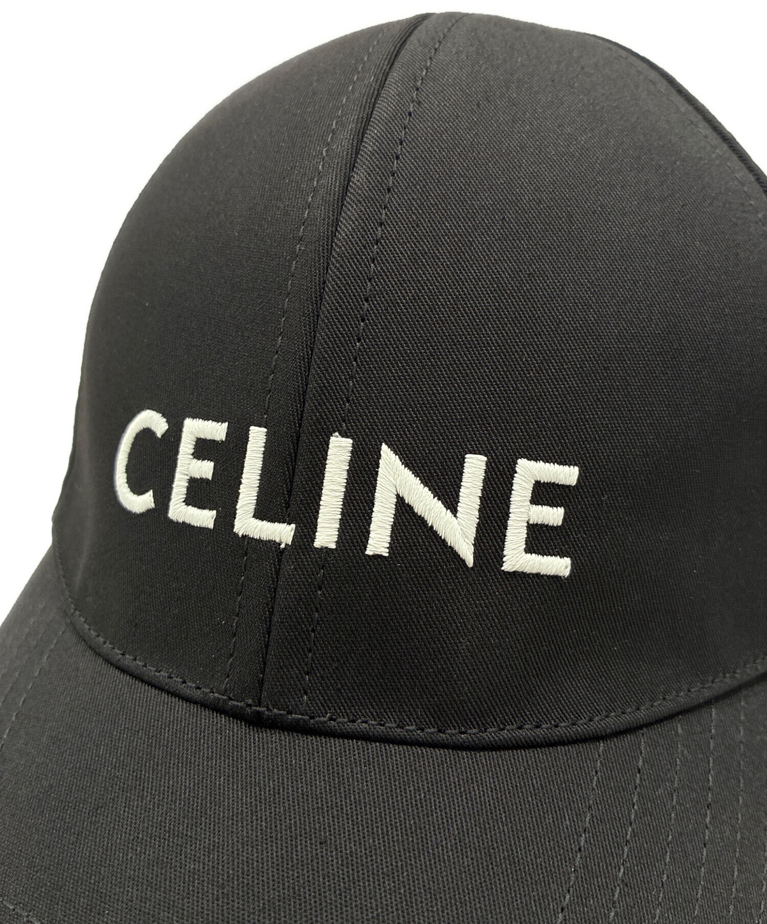 中古・古着通販】CELINE (セリーヌ) ロゴベースボールキャップ