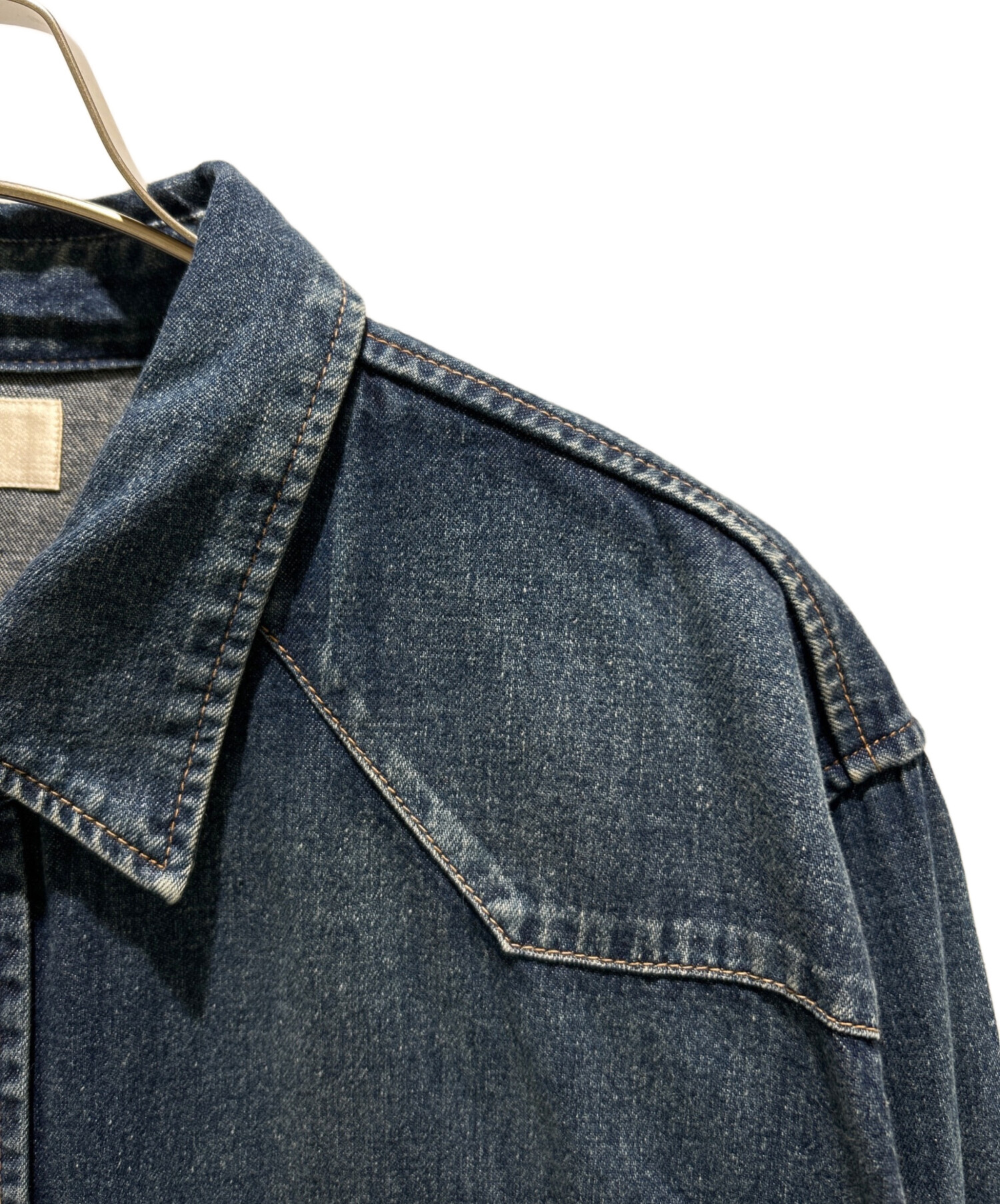 中古・古着通販】CELINE (セリーヌ) ウエスタンデニムシャツ