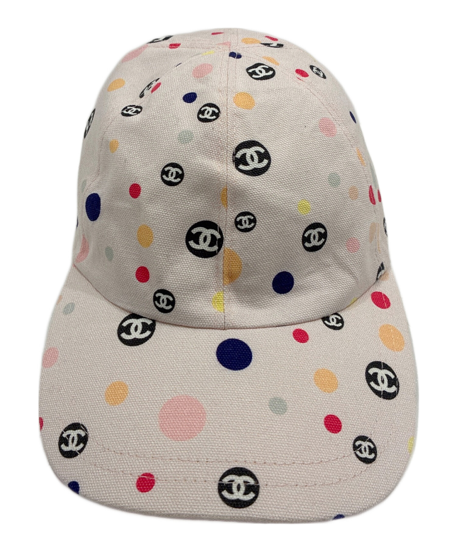 中古・古着通販】CHANEL (シャネル) ココマークドットキャップ