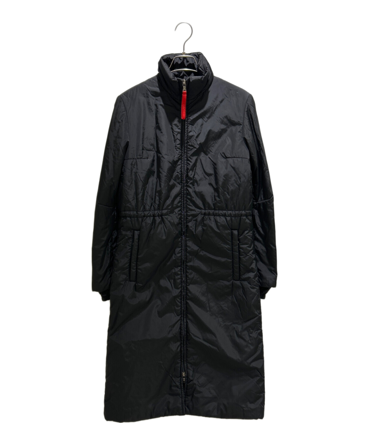 ジャケット・アウター PRADA SPORT Harf coat 中古・古着通販】PRADA SPORTS (プラダスポーツ) 中綿コート ブラック