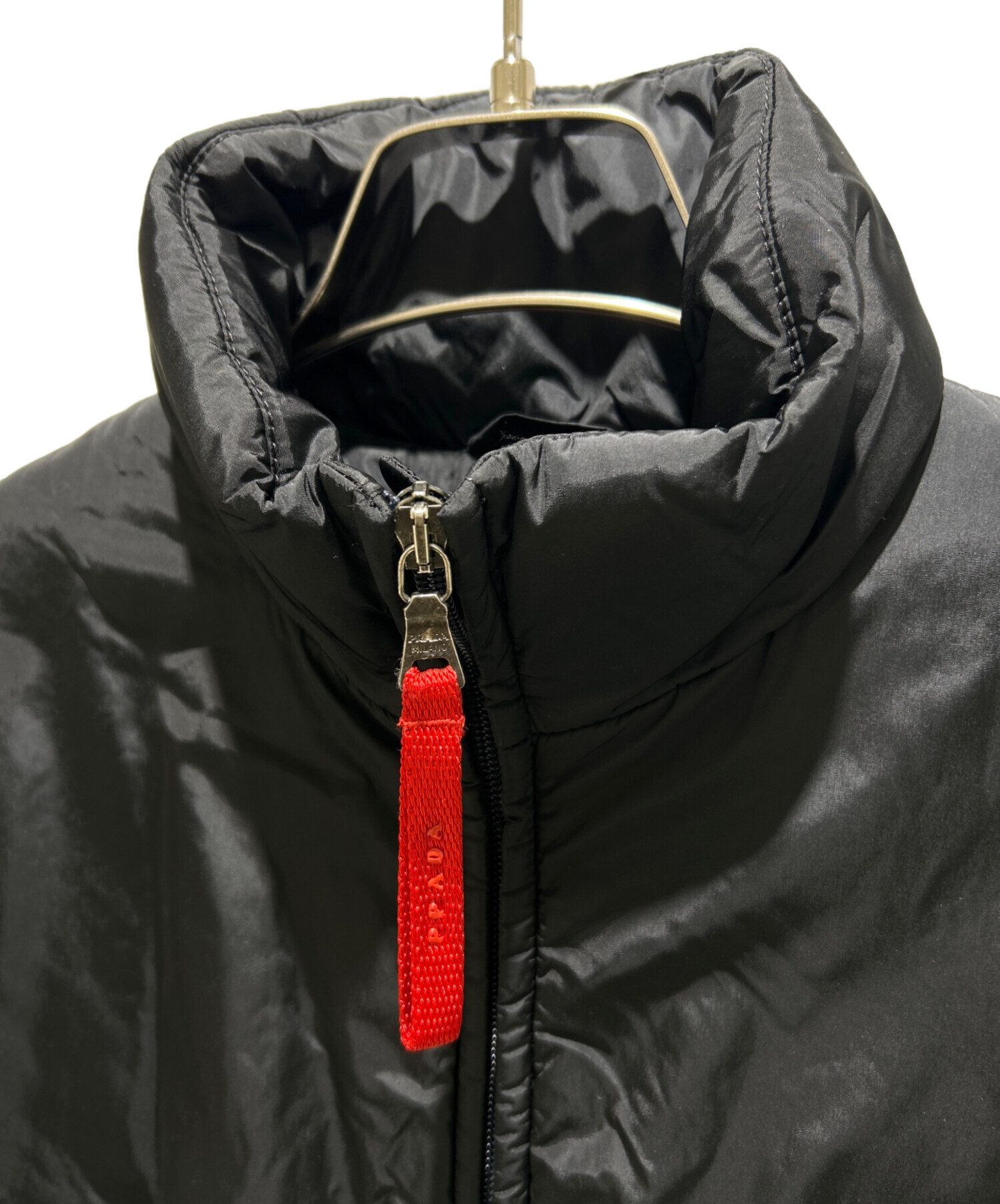 中古・古着通販】PRADA SPORTS (プラダスポーツ) 中綿コート ブラック