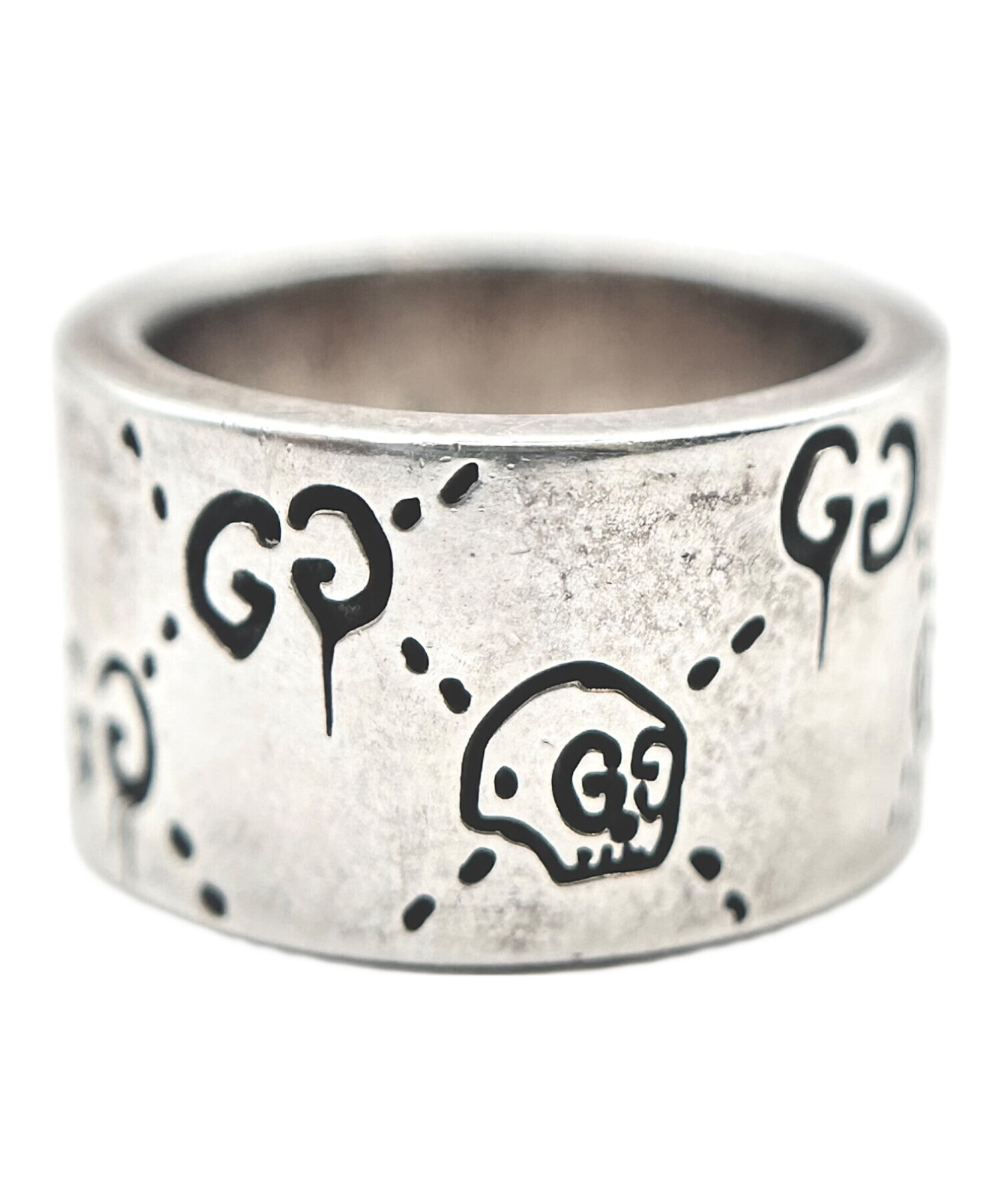 中古・古着通販】GUCCI (グッチ) Ghost Ring ゴーストリング シルバー
