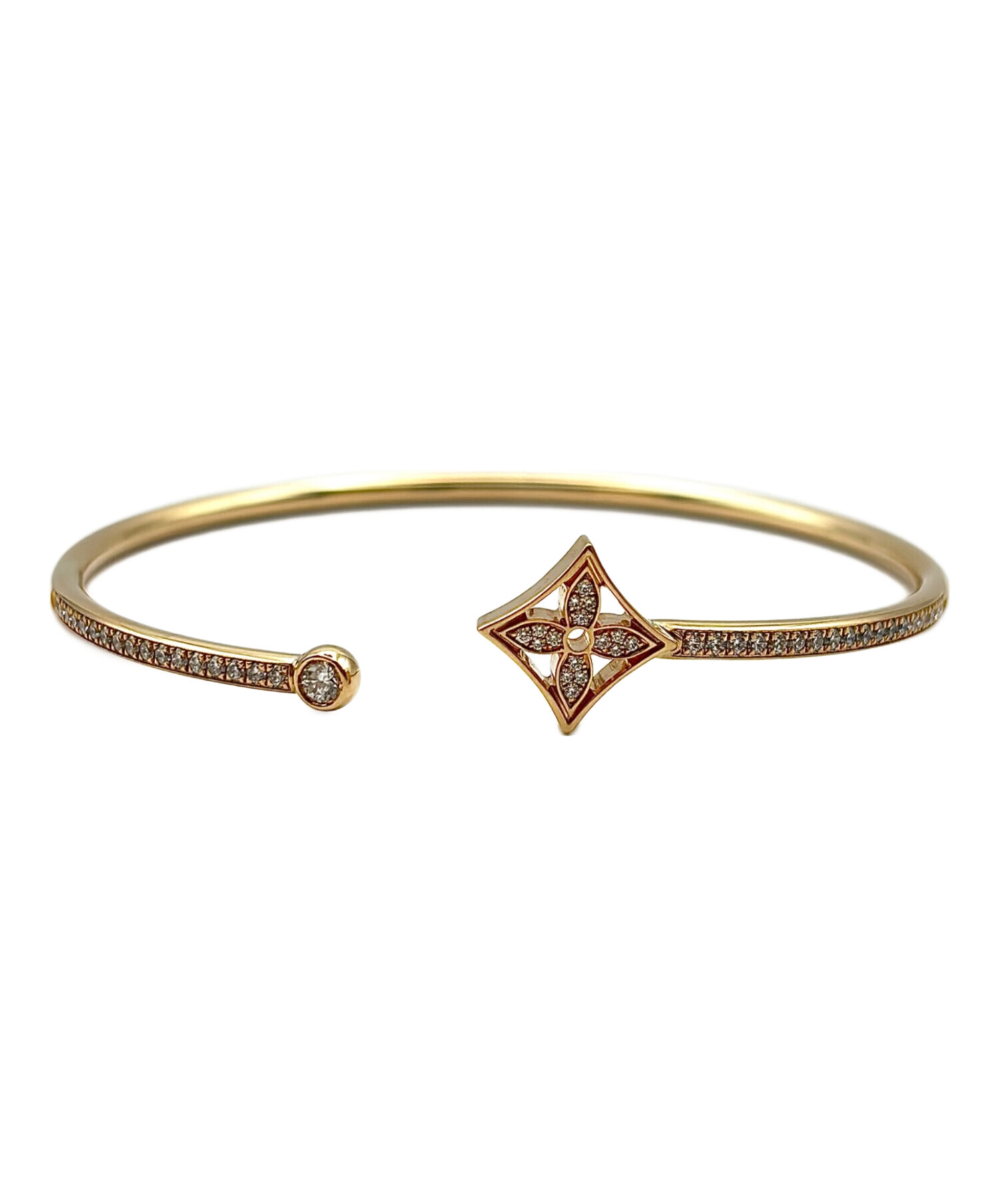 Louis Vuitton ストライプバングル 中古・古着通販】LOUIS VUITTON ブレスレット ツイスト ブロッサム