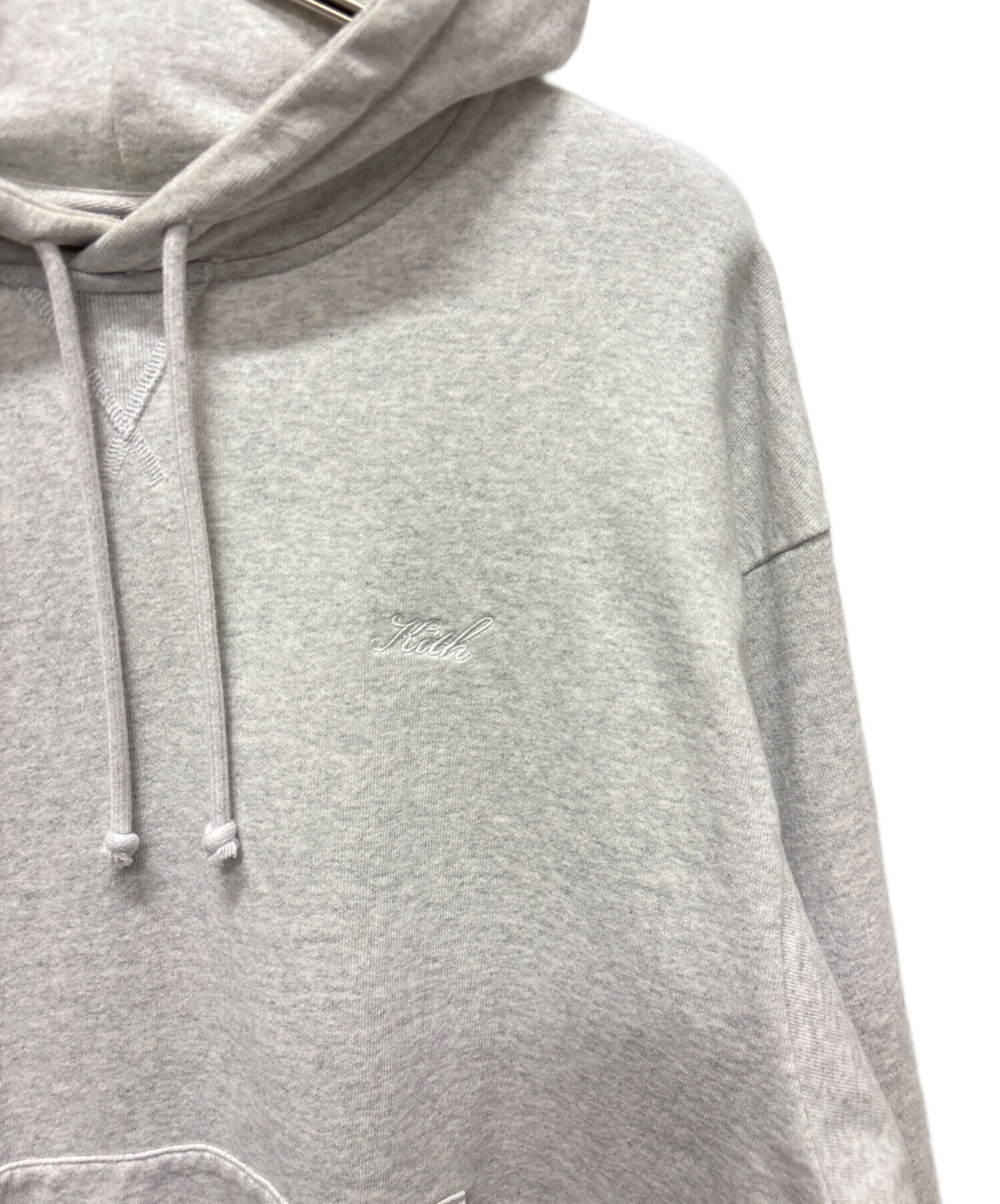 中古・古着通販】KITH (キス) NELSON HOODIE ライトグレー サイズ:XS