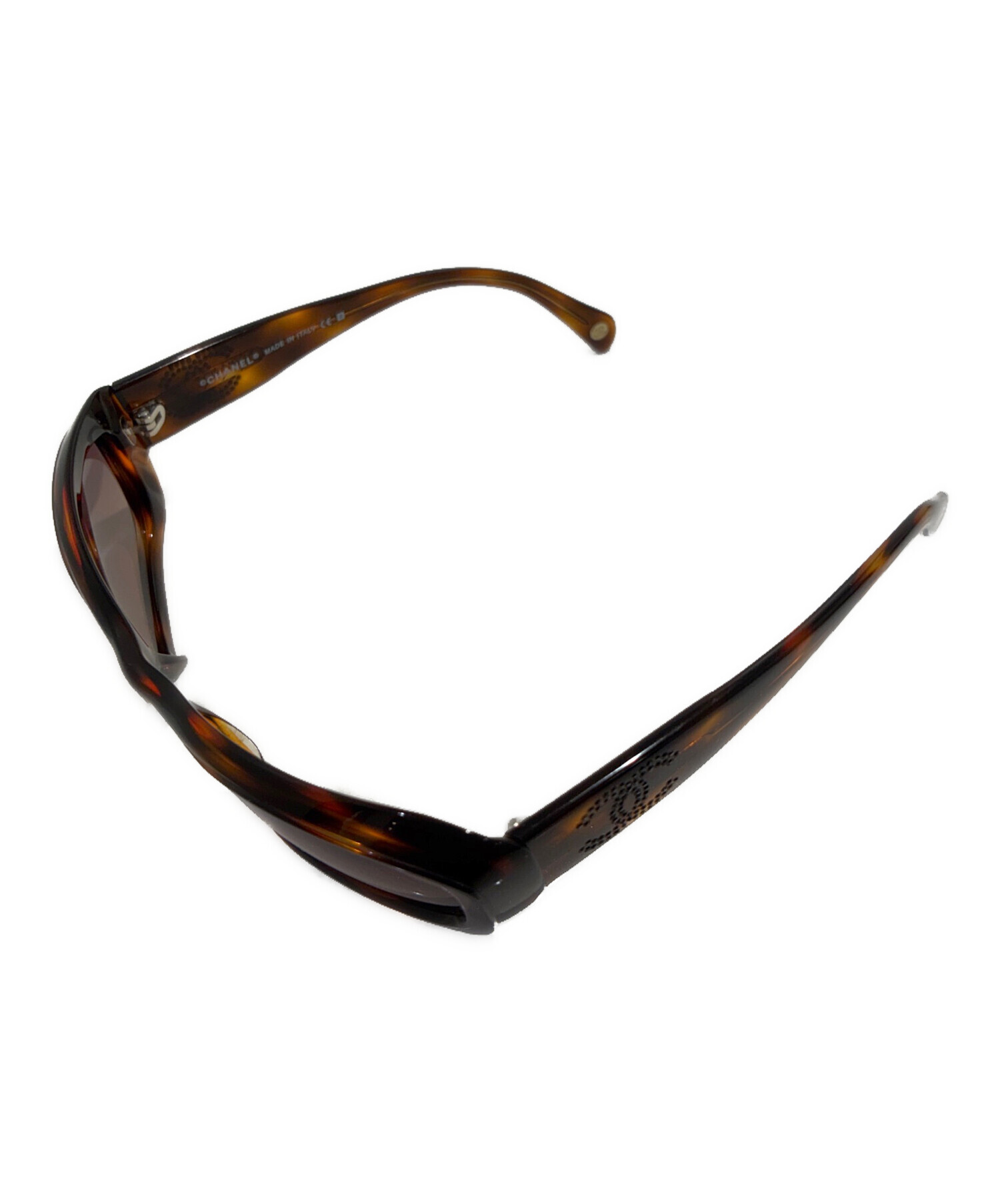 1098 【美品】CHANEL シャネル ココマーク ラインストーン サングラス 中古・古着通販】CHANEL (シャネル) ストーンココマークサングラス