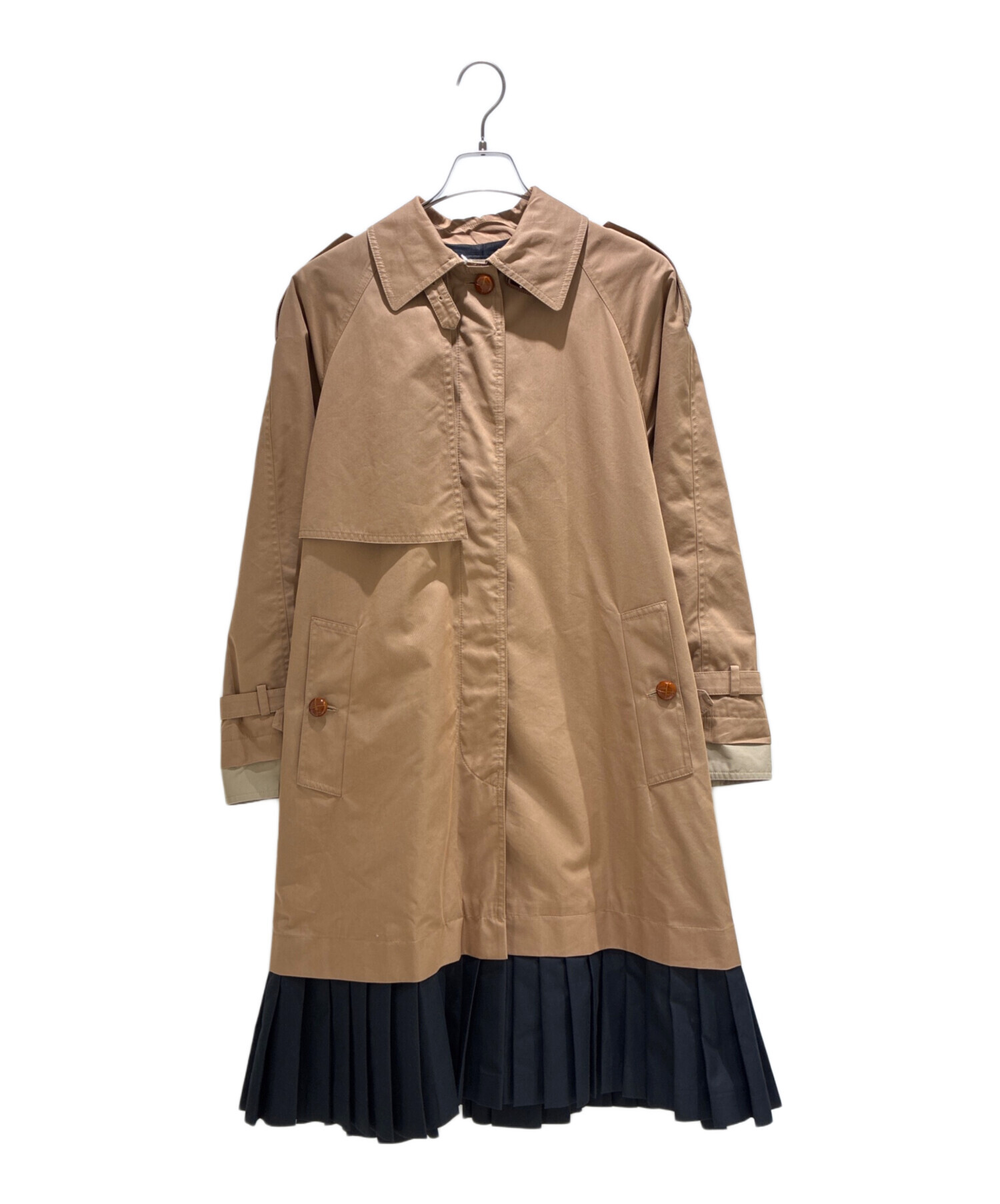 中古・古着通販】GUCCI (グッチ) レイヤード ドッキングトレンチコート