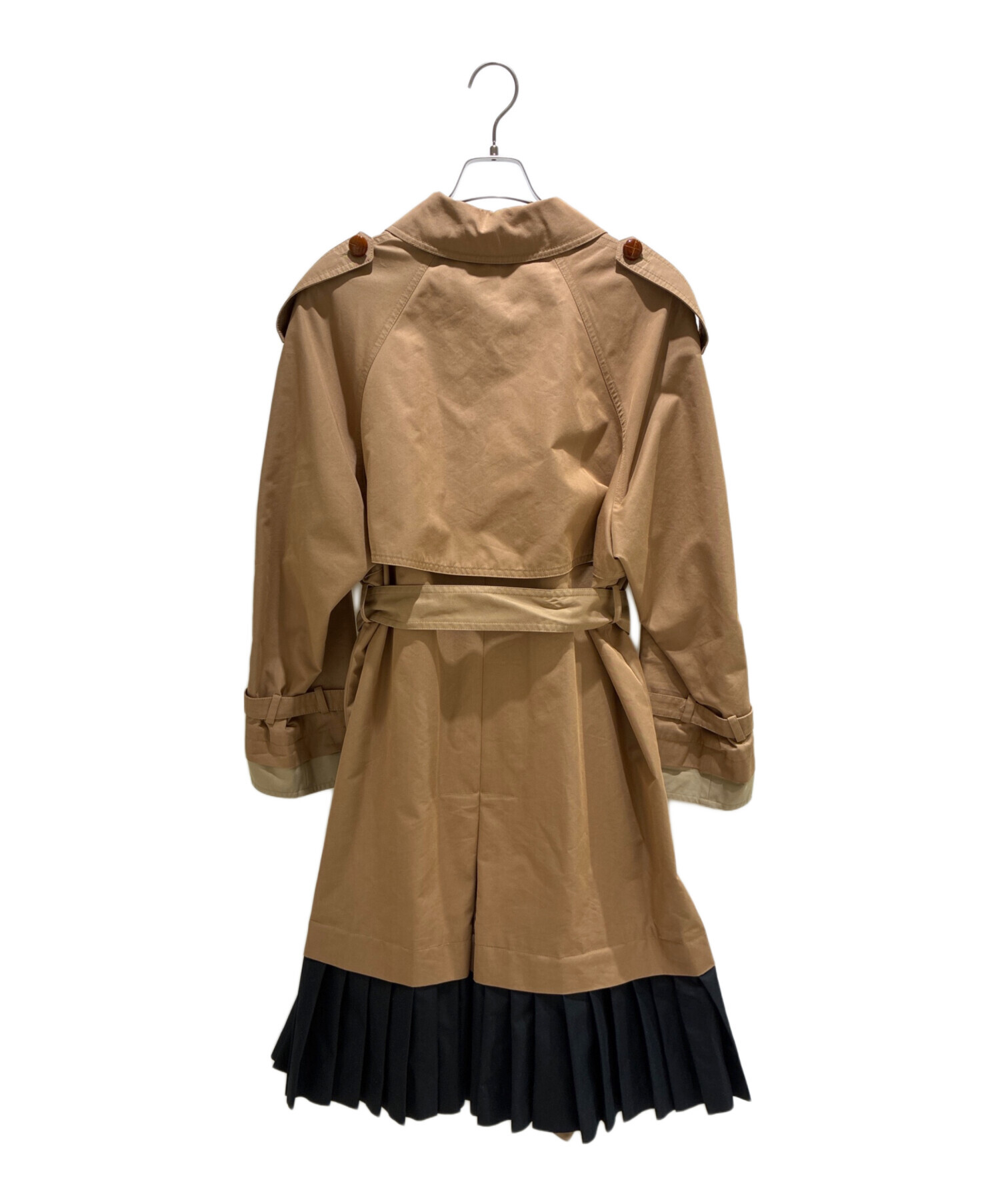 中古・古着通販】GUCCI (グッチ) レイヤード ドッキングトレンチコート