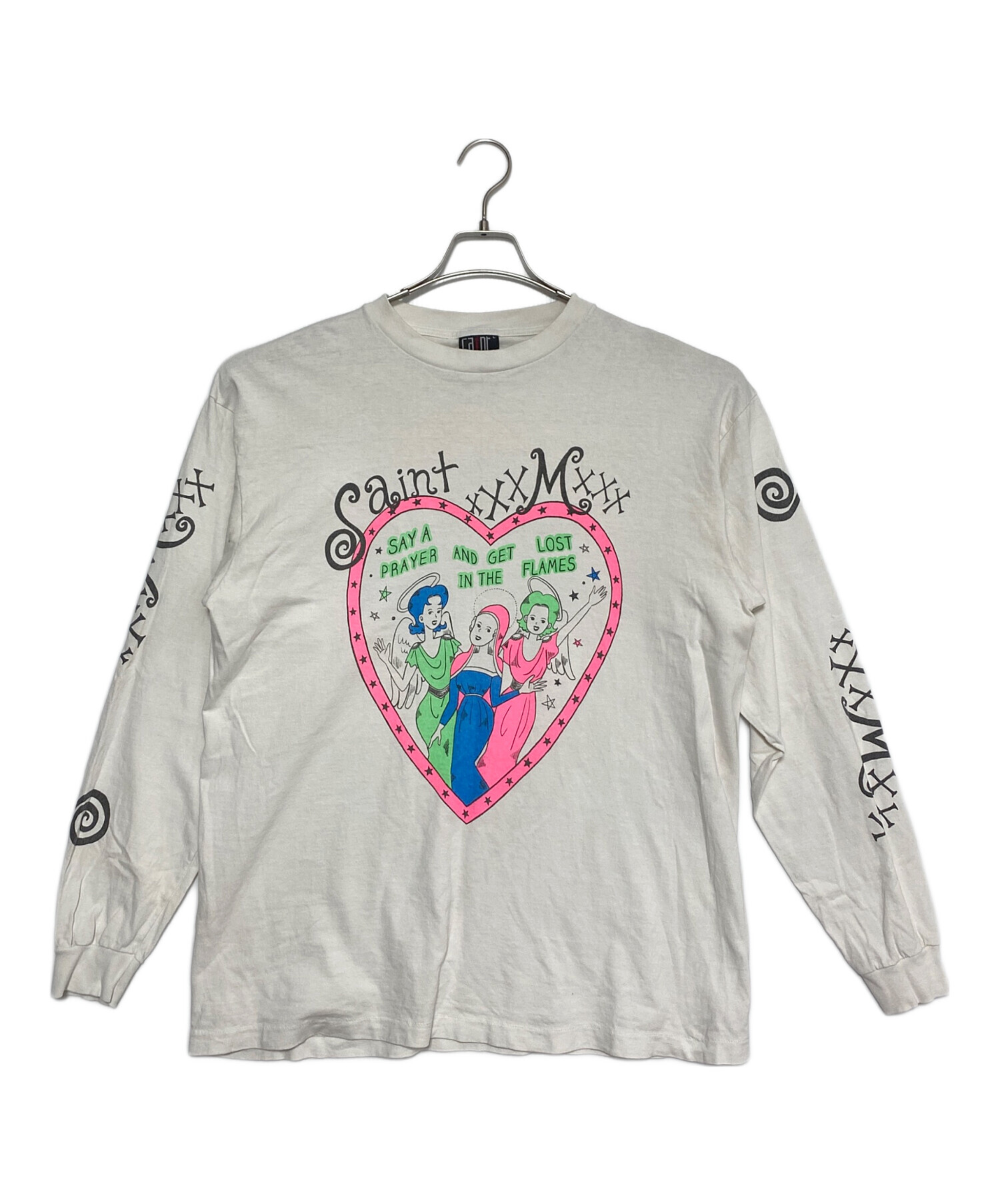 中古・古着通販】SAINT MICHAEL (セントマイケル) LS TEE/PINK HEART
