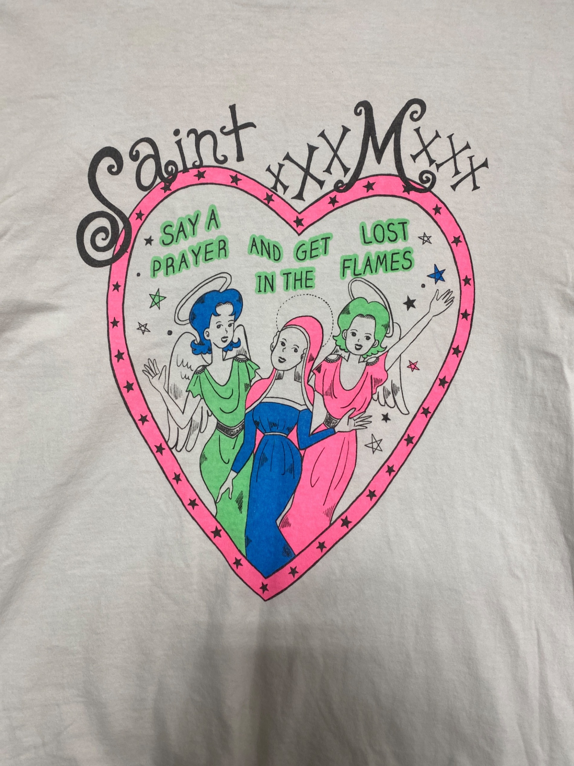 中古・古着通販】SAINT MICHAEL (セントマイケル) LS TEE/PINK HEART