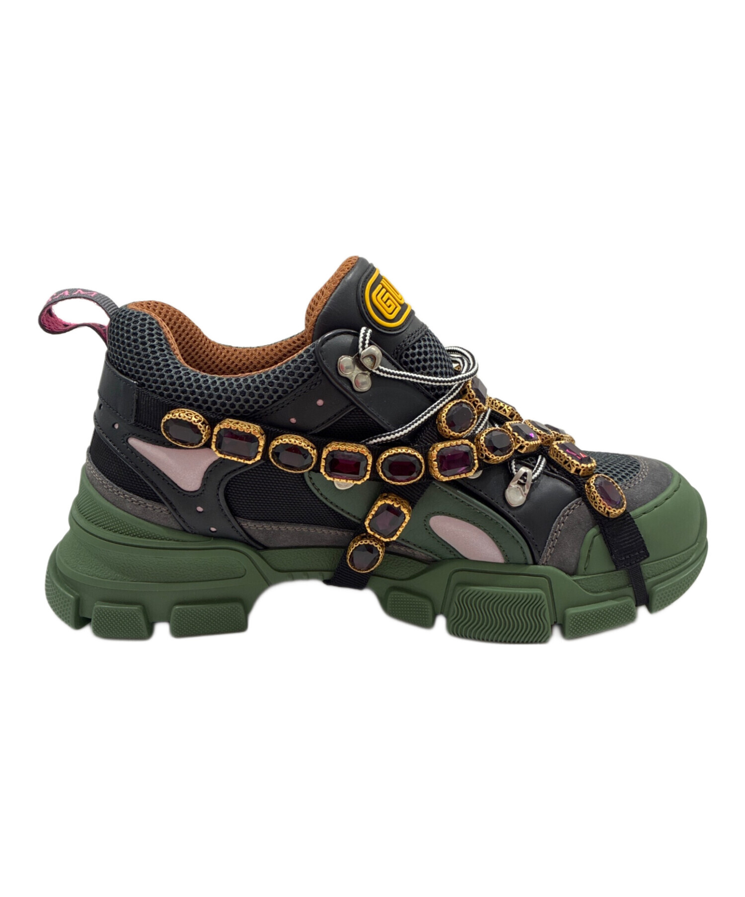 中古・古着通販】GUCCI (グッチ) Gucci Flashtrek 'Green Crystals