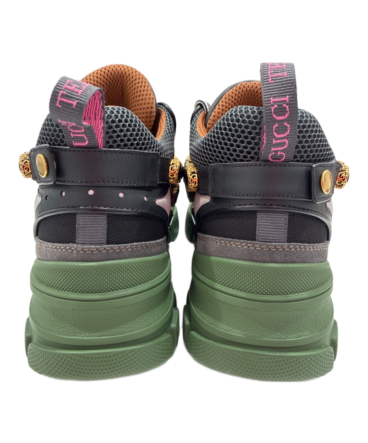 中古・古着通販】GUCCI (グッチ) Gucci Flashtrek 'Green Crystals