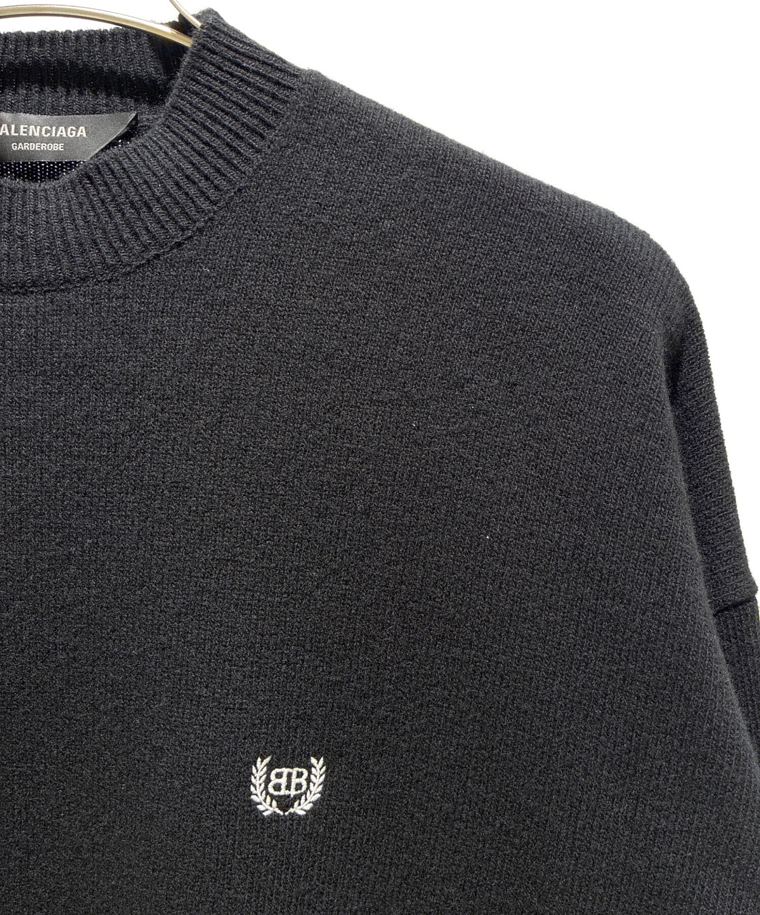 Balenciaga L/S POLO garde-robe バレンシアガ ポロ Polo shirt collars are engineered to have two styling options