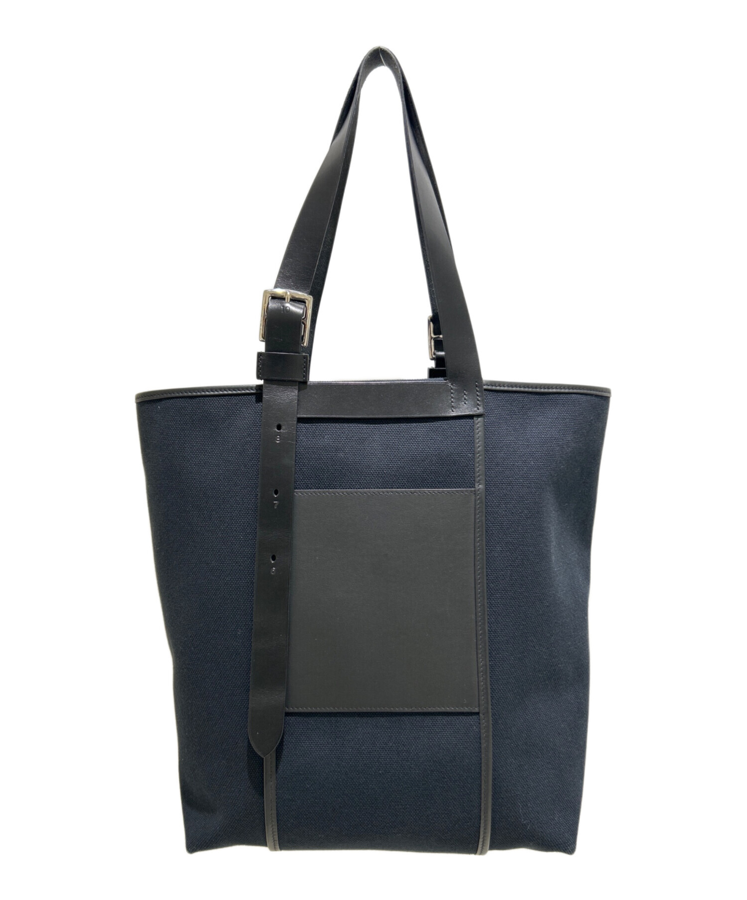 HERMES Etriviere（エトリヴィエール）トートバッグ　紺色 ネイビー（紺）系 HERMES Etriviere(エルメス エトリヴィエール