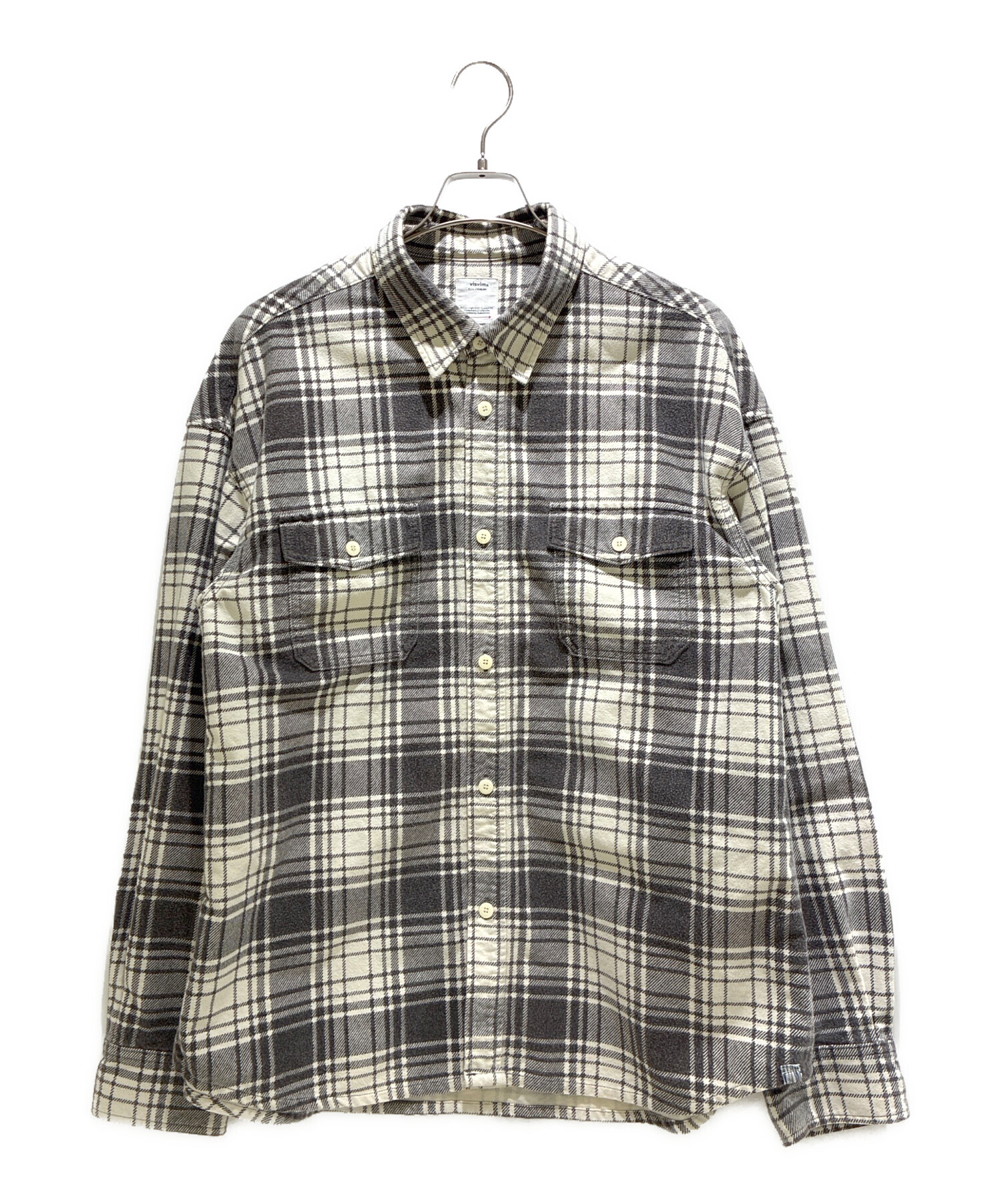 中古・古着通販】VISVIM (ビズビム) PIONEER CHECK L/S 0124205011012